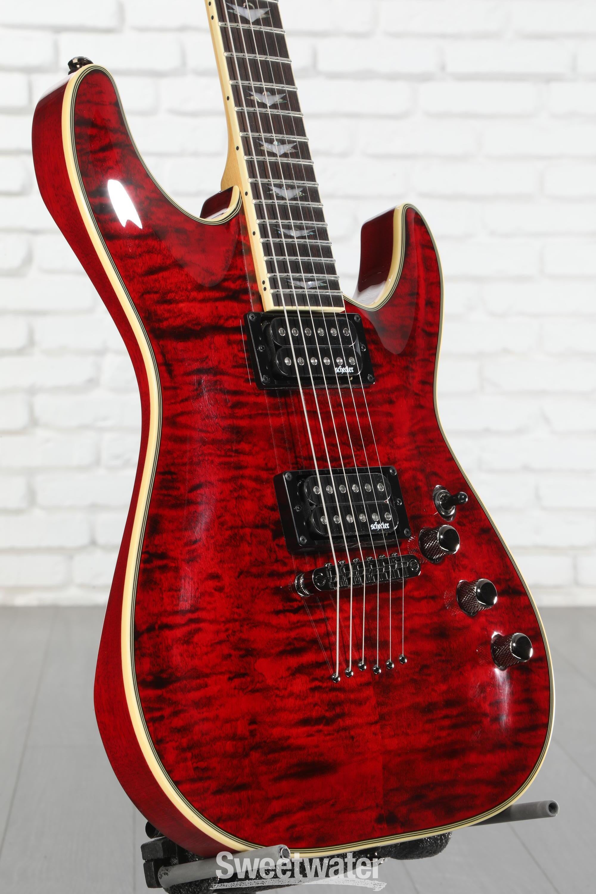 Schecter Omen Extreme-6 Electric Guitar - Black Cherry | Sweetwater