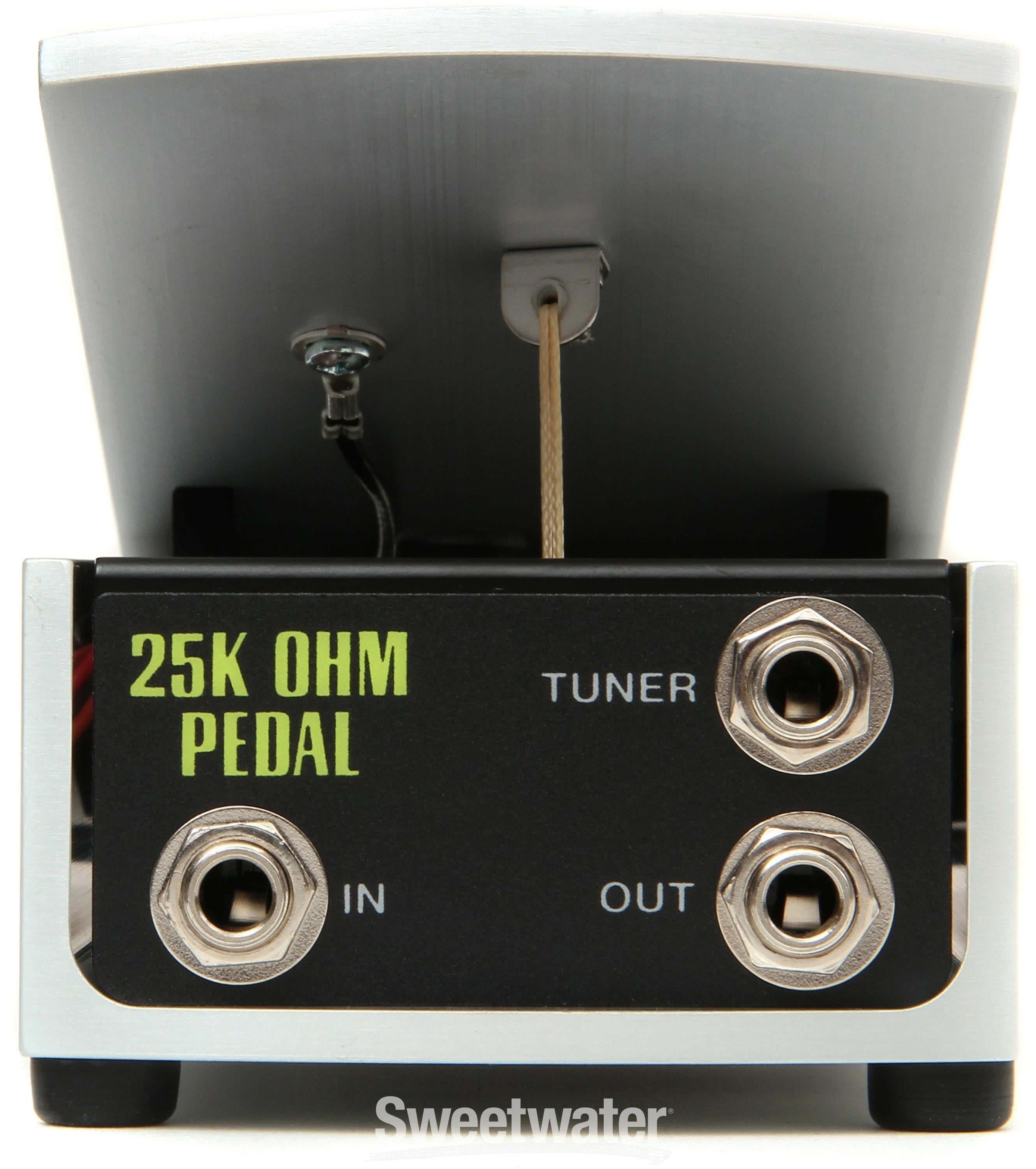 Ernie Ball 6181 VP JR 25K Volume Pedal for Active Electronics