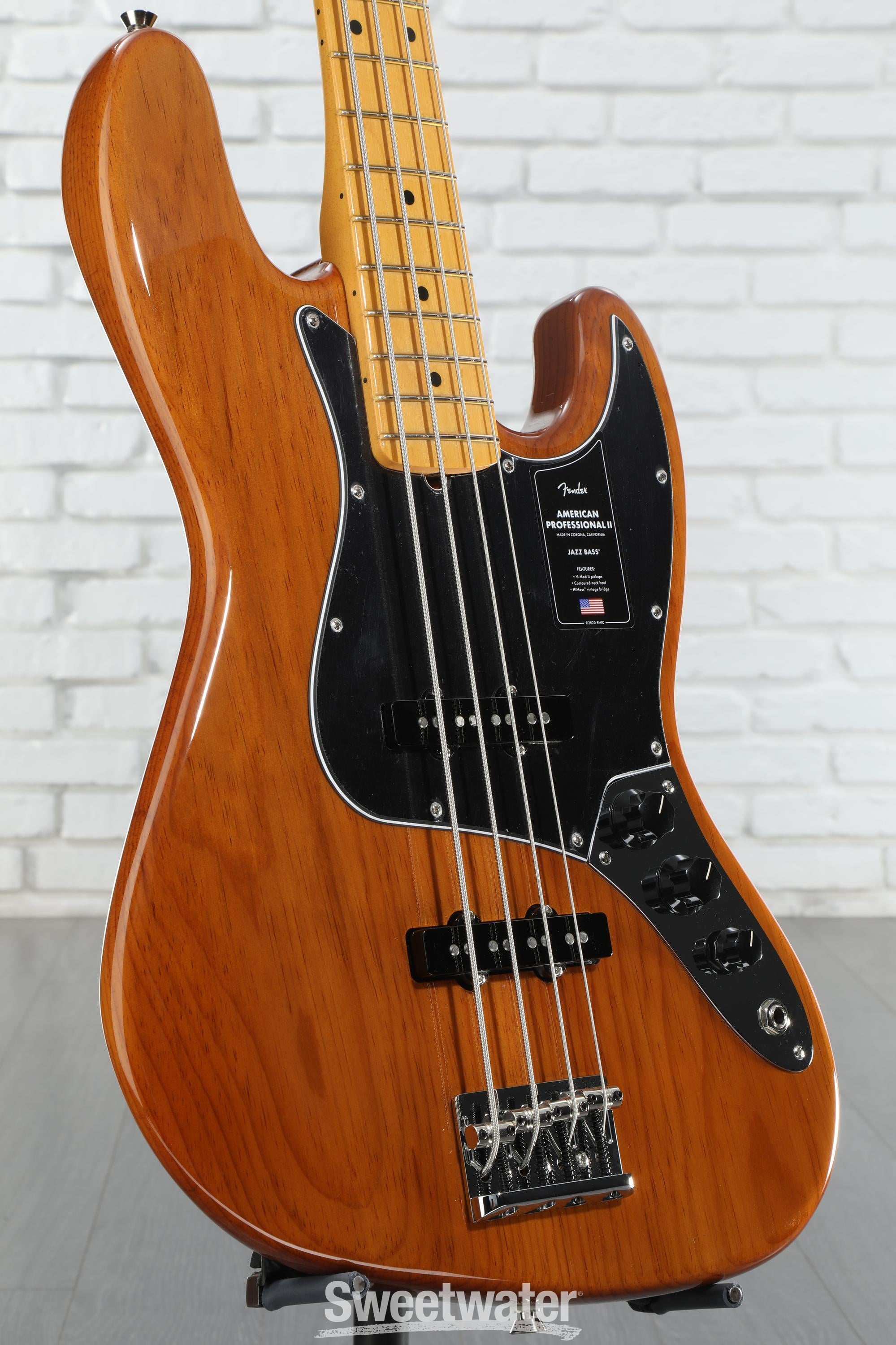 Fender American Professional II Jazz Bass - Roasted Pine