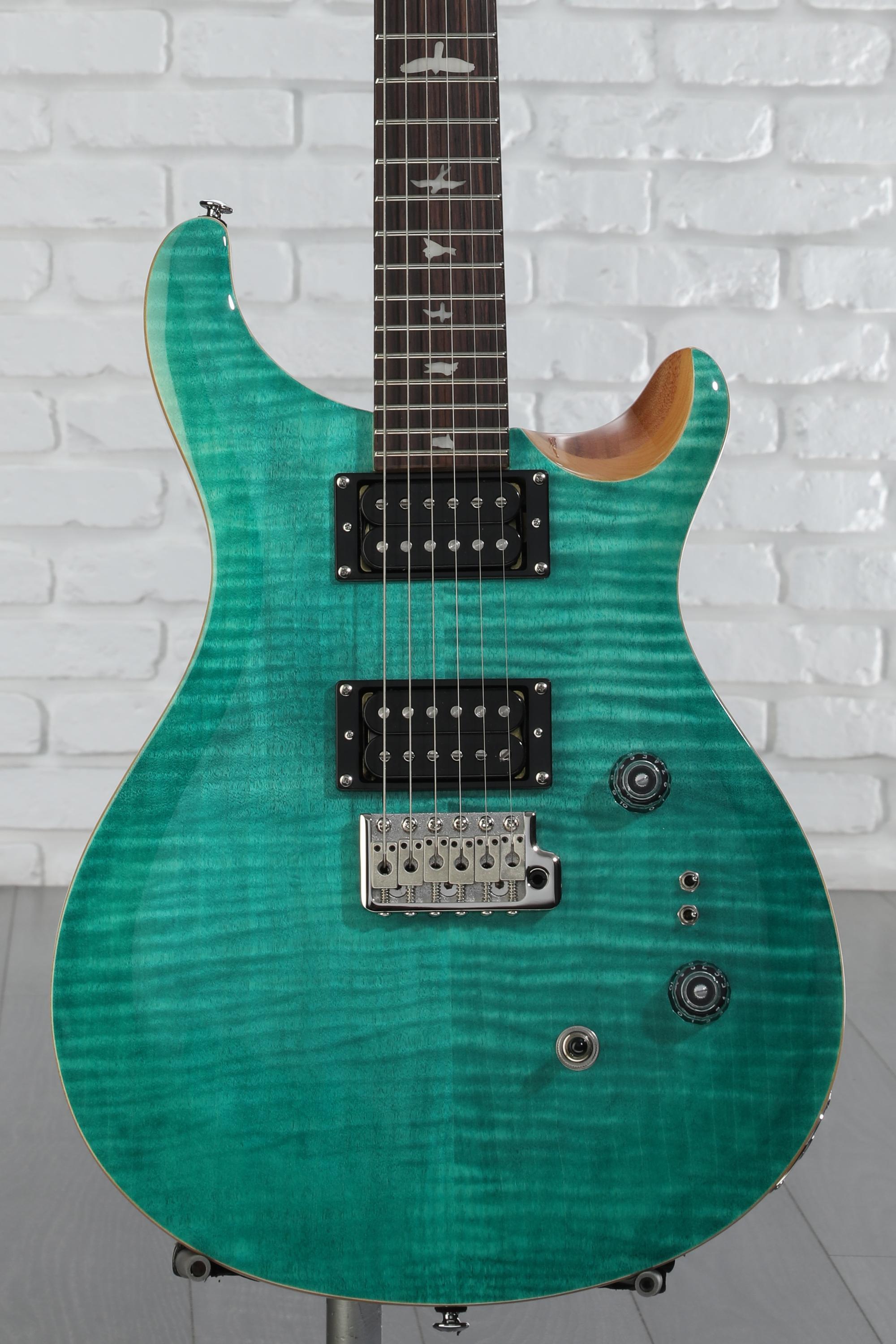 PRS SE Custom 24-08 Electric Guitar - Turquoise | Sweetwater