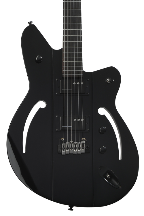 Reverend Airsonic W Electric Guitar - Midnight Black