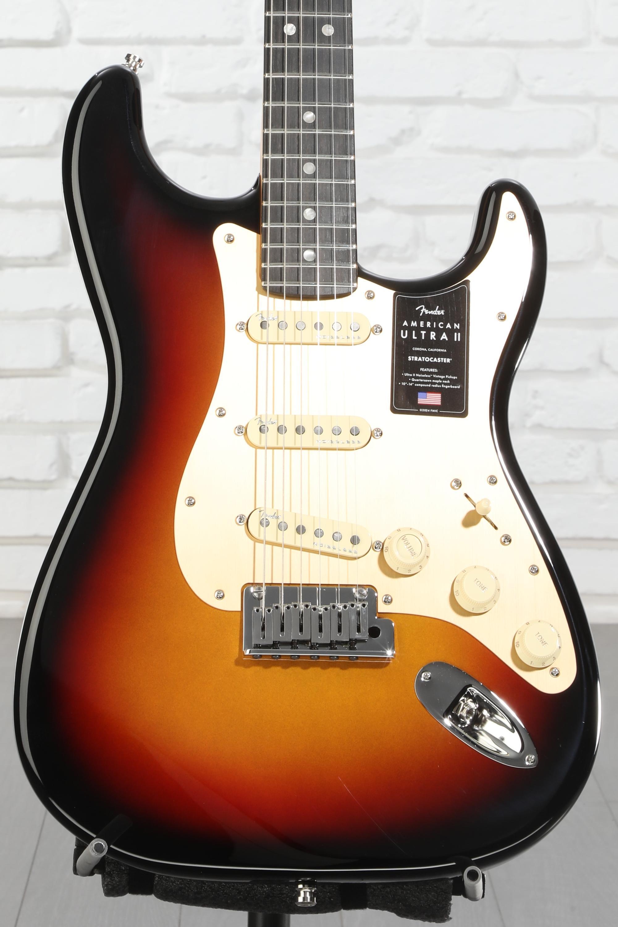 Fender American Ultra II Stratocaster Electric Guitar - Ultraburst