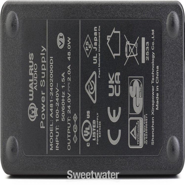 Walrus Audio Power Brick 2A Power Supply