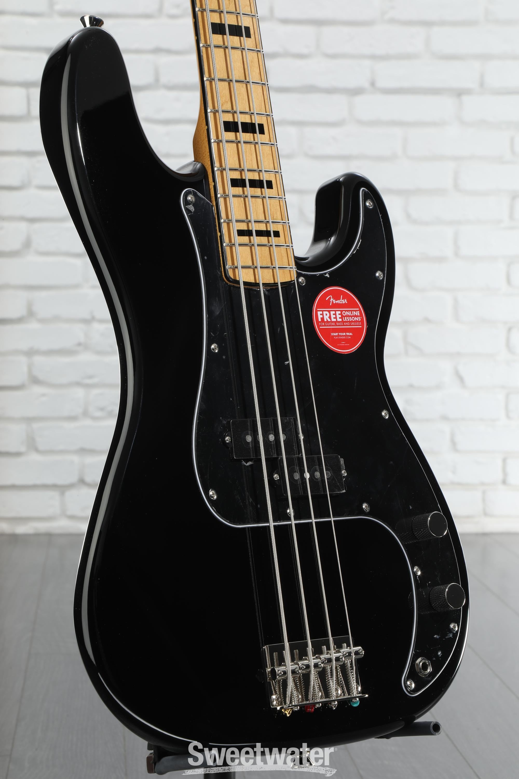 スクワイヤー Classic Vibe 70s Precision Bass Amazon.com: Squier Classic Vibe 70s Precision Bass, Black
