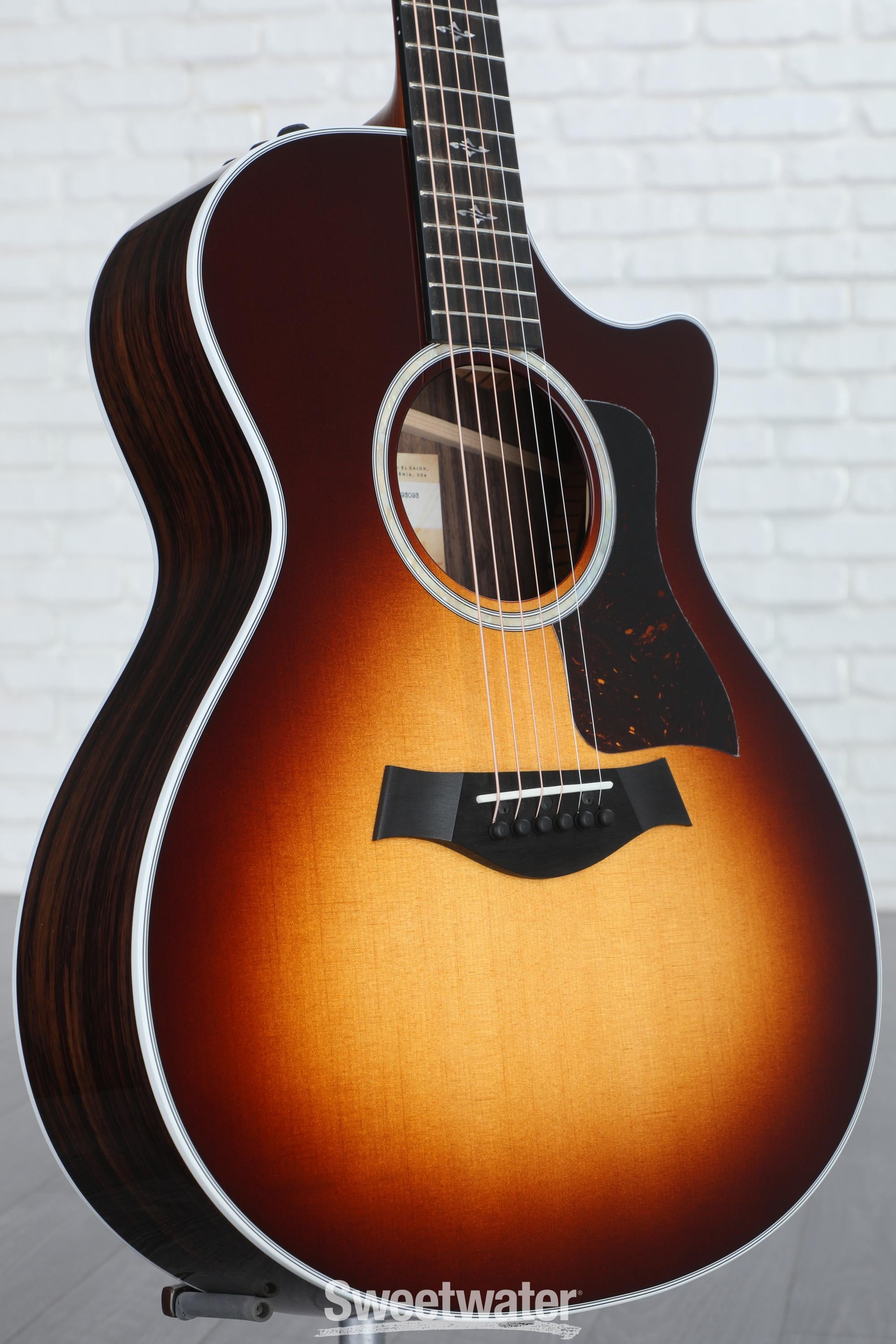 Taylor 412ce-R V-Class Acoustic-electric Guitar - Tobacco Sunburst