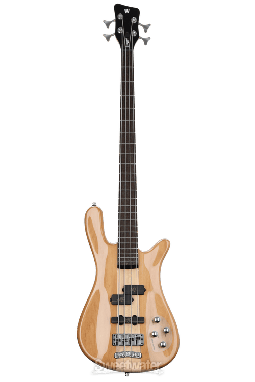 Warwick RockBass Streamer NT I 4-string Bass Guitar - Natural Transparent  High Polish