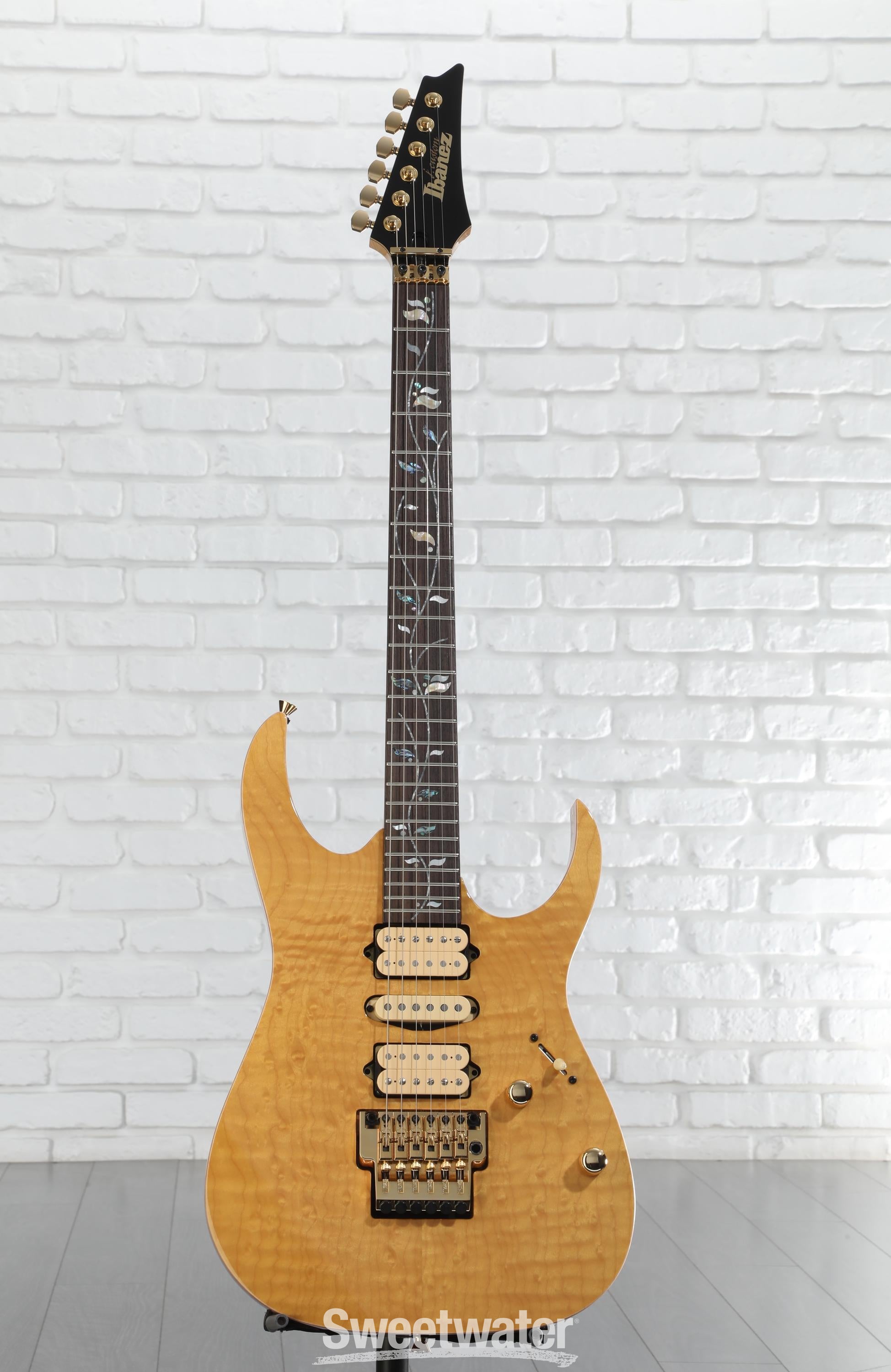 Ibanez J Custom RG8570 Electric Guitar - Natural, Rosewood