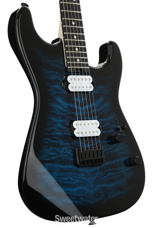 Charvel Pro-Mod San Dimas Style 1 HH - Transparent Blue Burst with