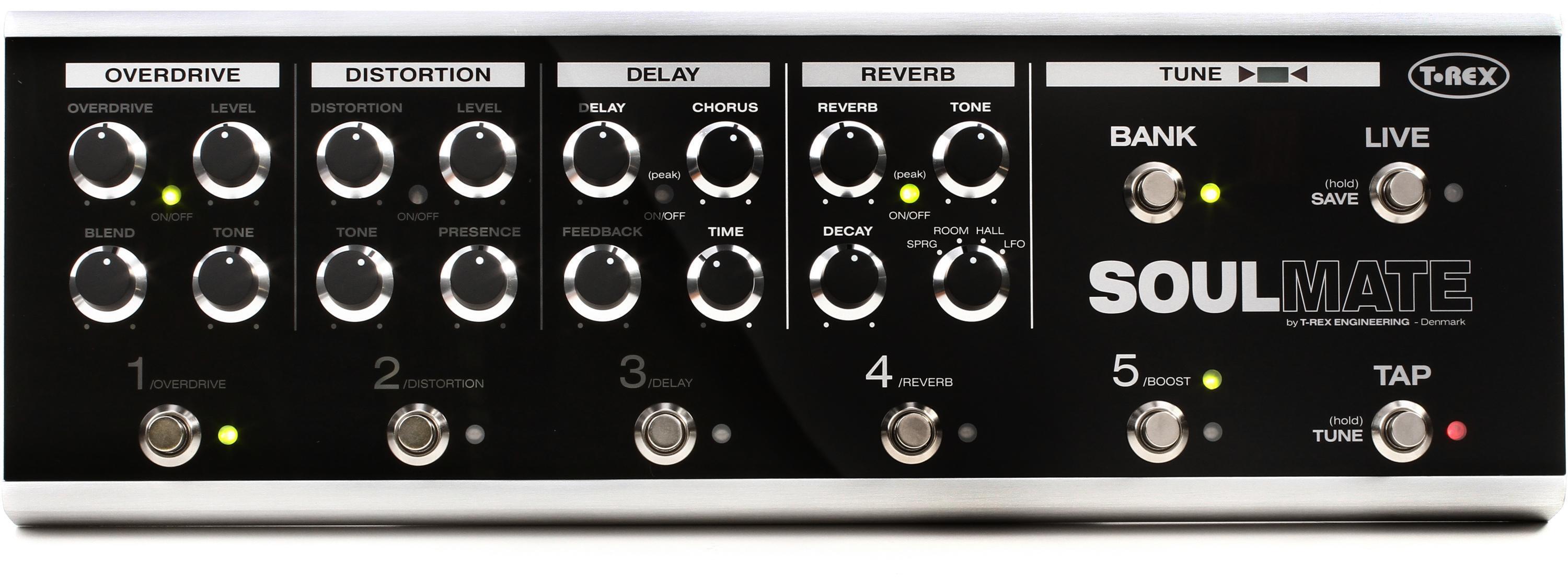 T-Rex SoulMate Multi-effects Pedal | Sweetwater 