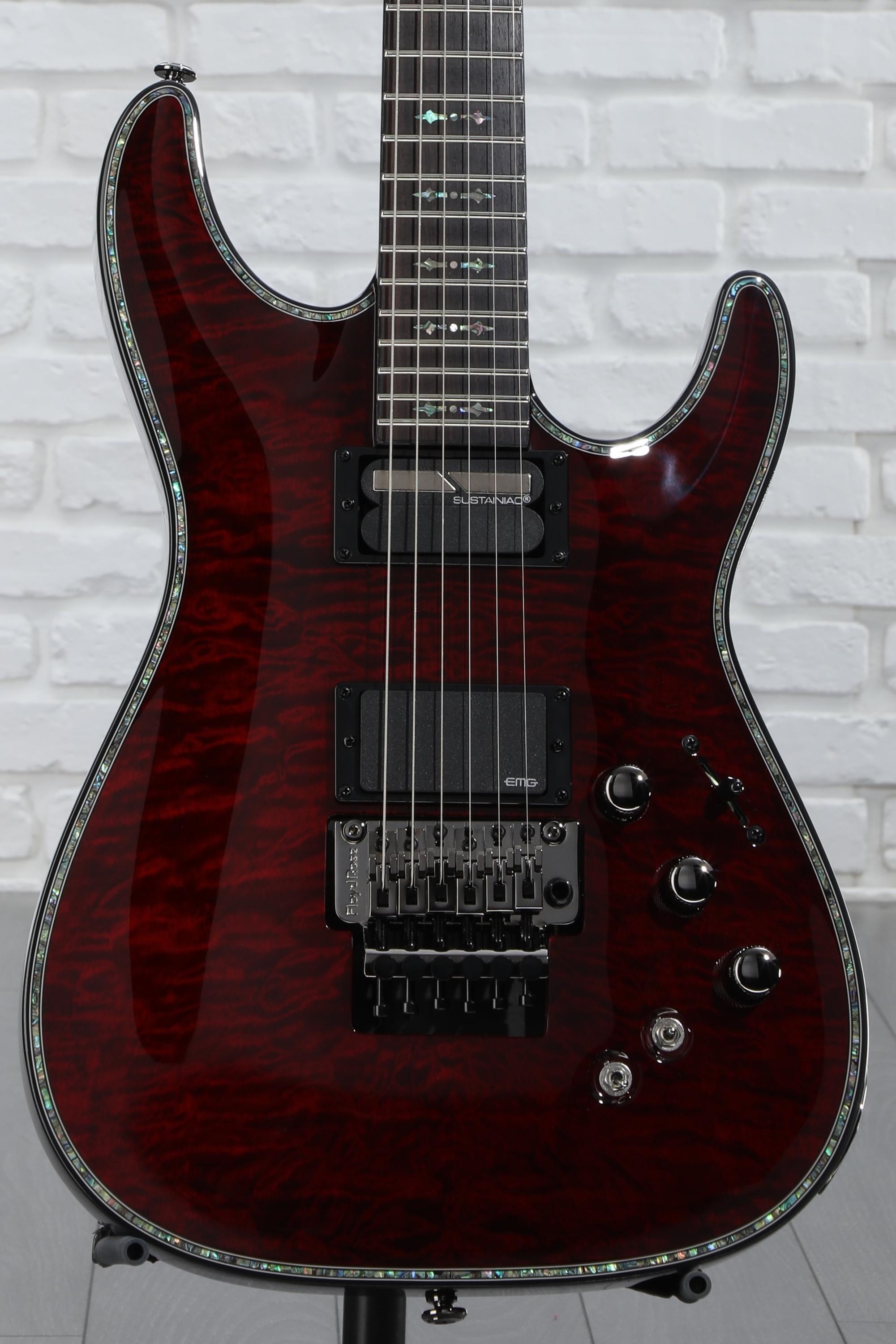 Schecter Hellraiser C-1FR☆EMG☆FloydRose Amazon.com: Schecter Hellraiser C-1 with Floyd Rose and
