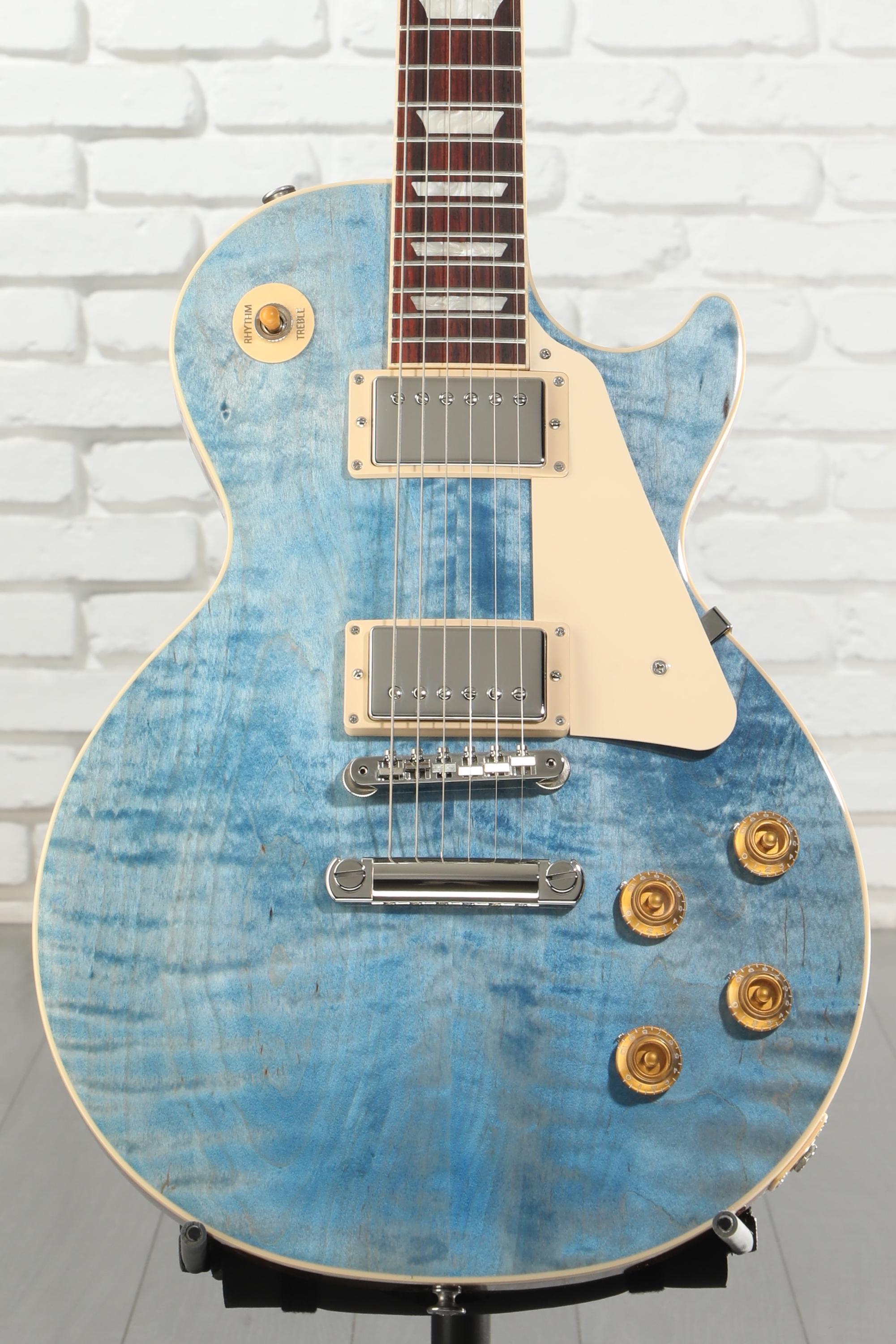 Gibson Les Paul Standard '50s Figured Top Electric Guitar - Ocean