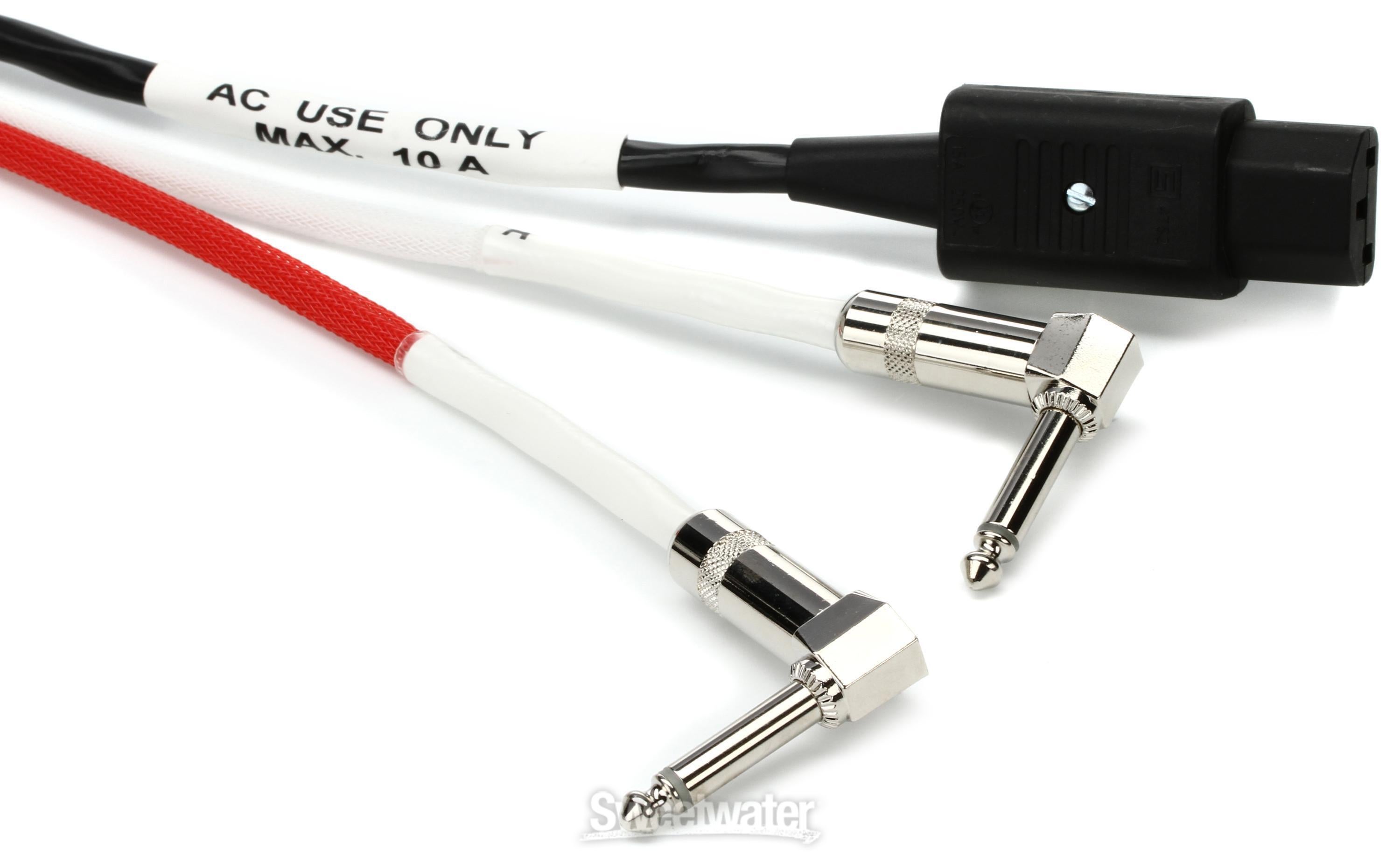 Pro Co Siamese Twin EC16 Dual 1/4-inch TS Audio + IEC Power
