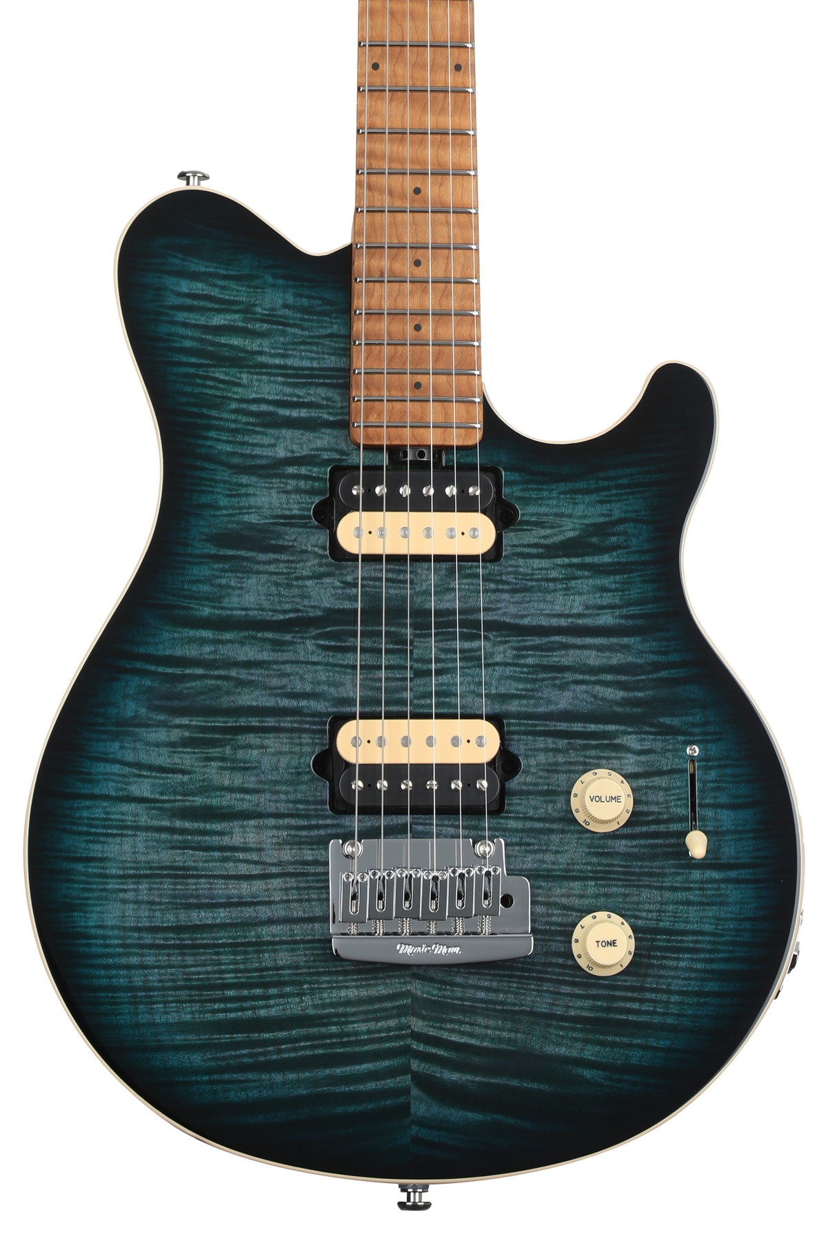 Ernie Ball Music Man Axis Super Sport Electric Guitar - Yucatan