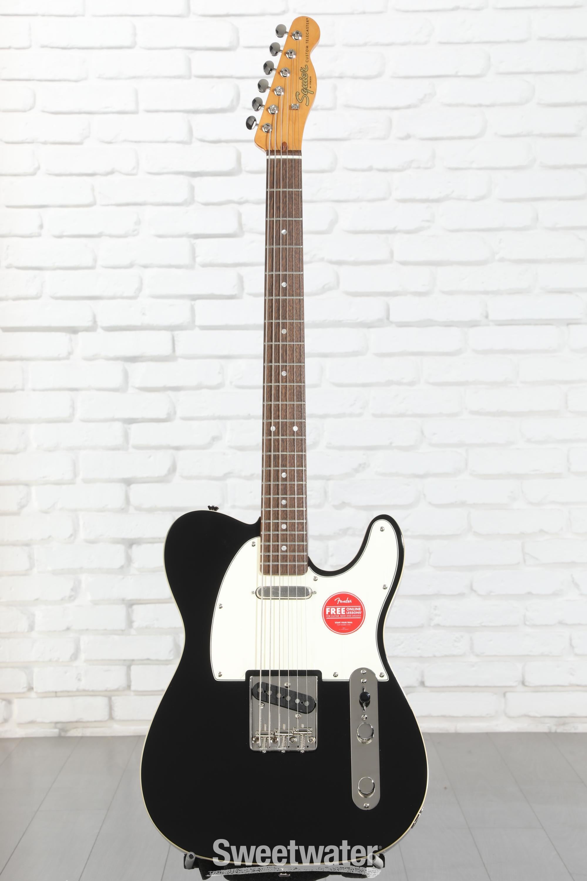 【美品】SQUIER Classic Vibe Baritone Custom Squier Classic Vibe Baritone Custom Telecaster - Black