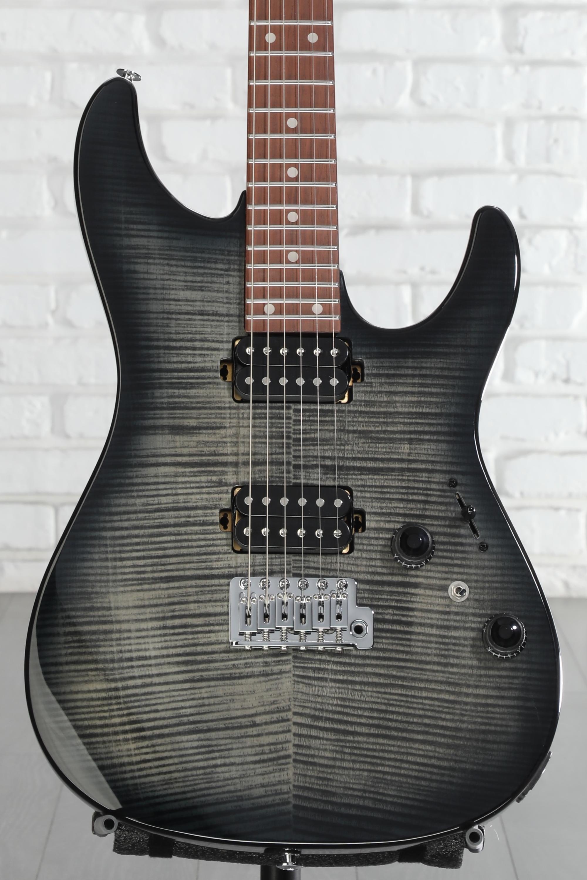 Ibanez Standard AZ24S1F Electric Guitar - Transparent Black