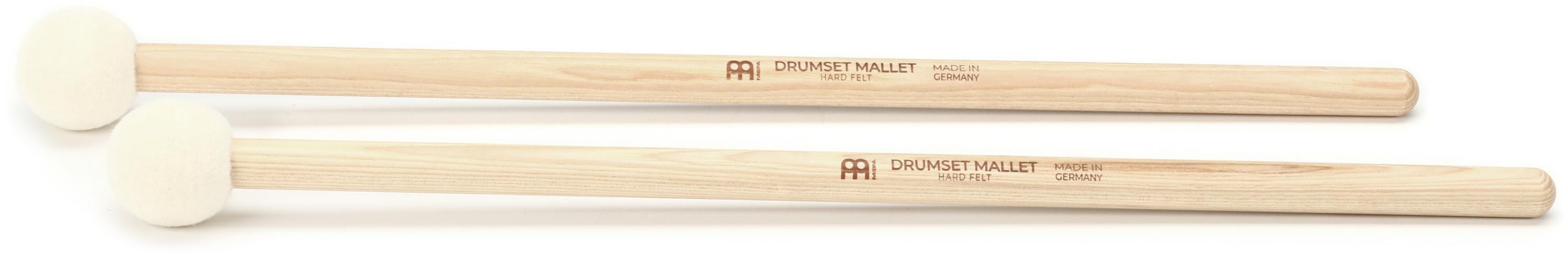 Bacchette Per Batteria Meinl Stick &amp; Brush Hard - Con Testa In Feltro Per Drumset