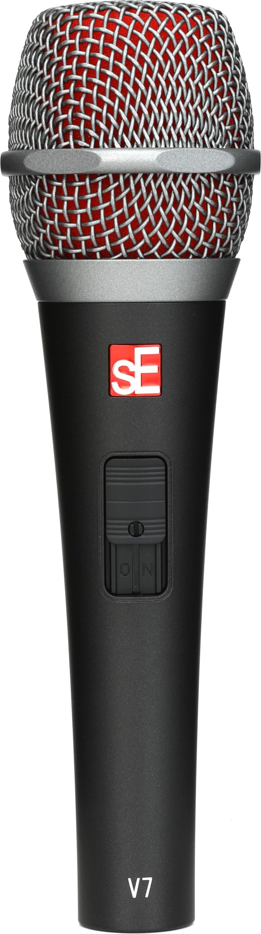 Bundled Item: sE Electronics V7 Switch Supercardioid Dynamic Handheld Vocal Microphone