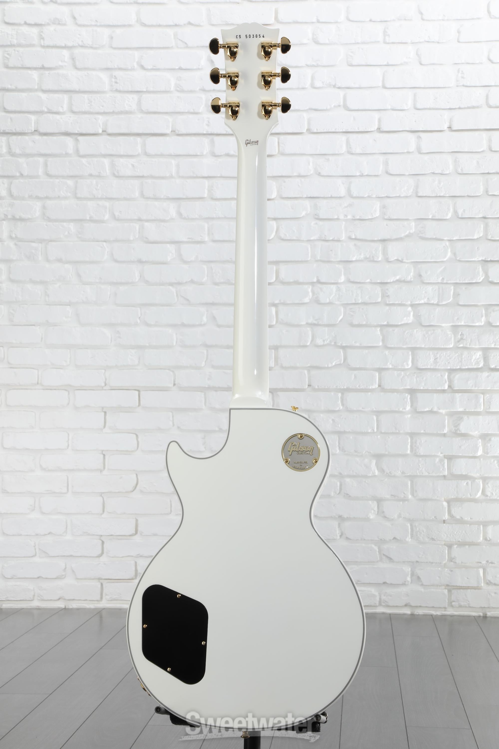 Gibson Custom Les Paul Custom Electric Guitar - Alpine White