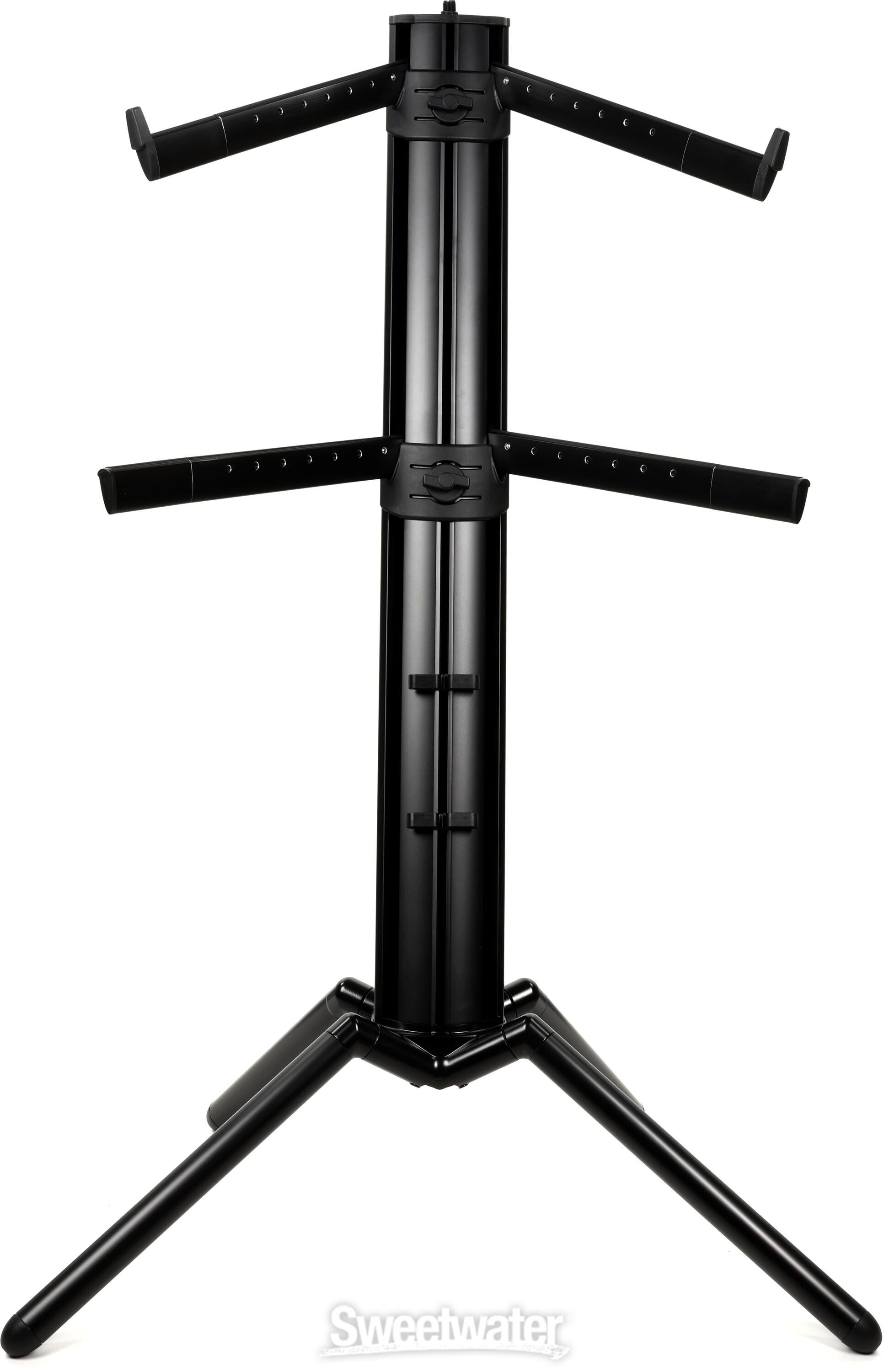 K&M 18860 Spider Pro Keyboard Stand - Black | Sweetwater