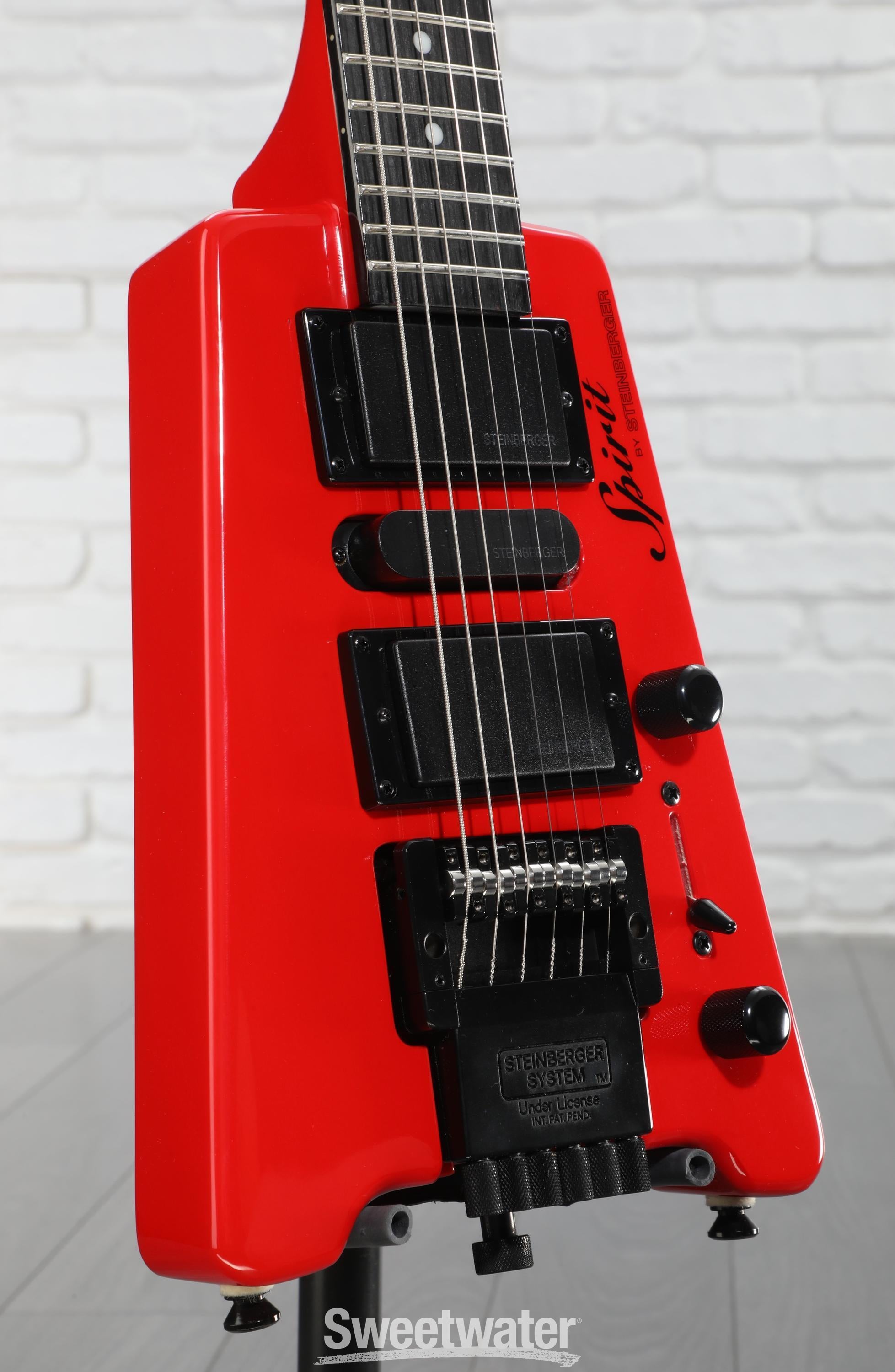 Steinberger Spirit GT-PRO Deluxe Electric Guitar - Hot Rod Red