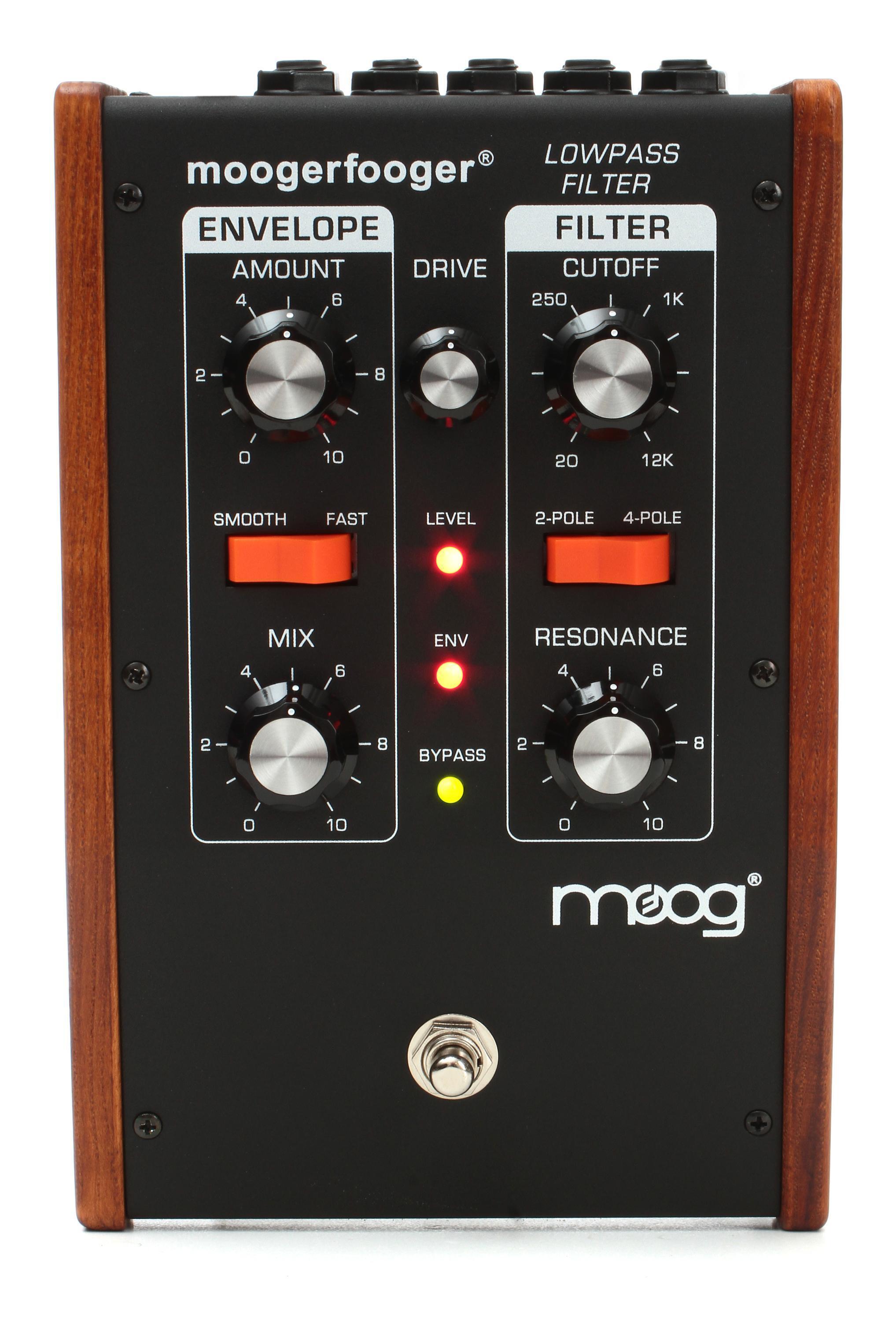 オリジナルの箱とアダプタ付属moogerfooger MF-101 LOWPASSFILTER
