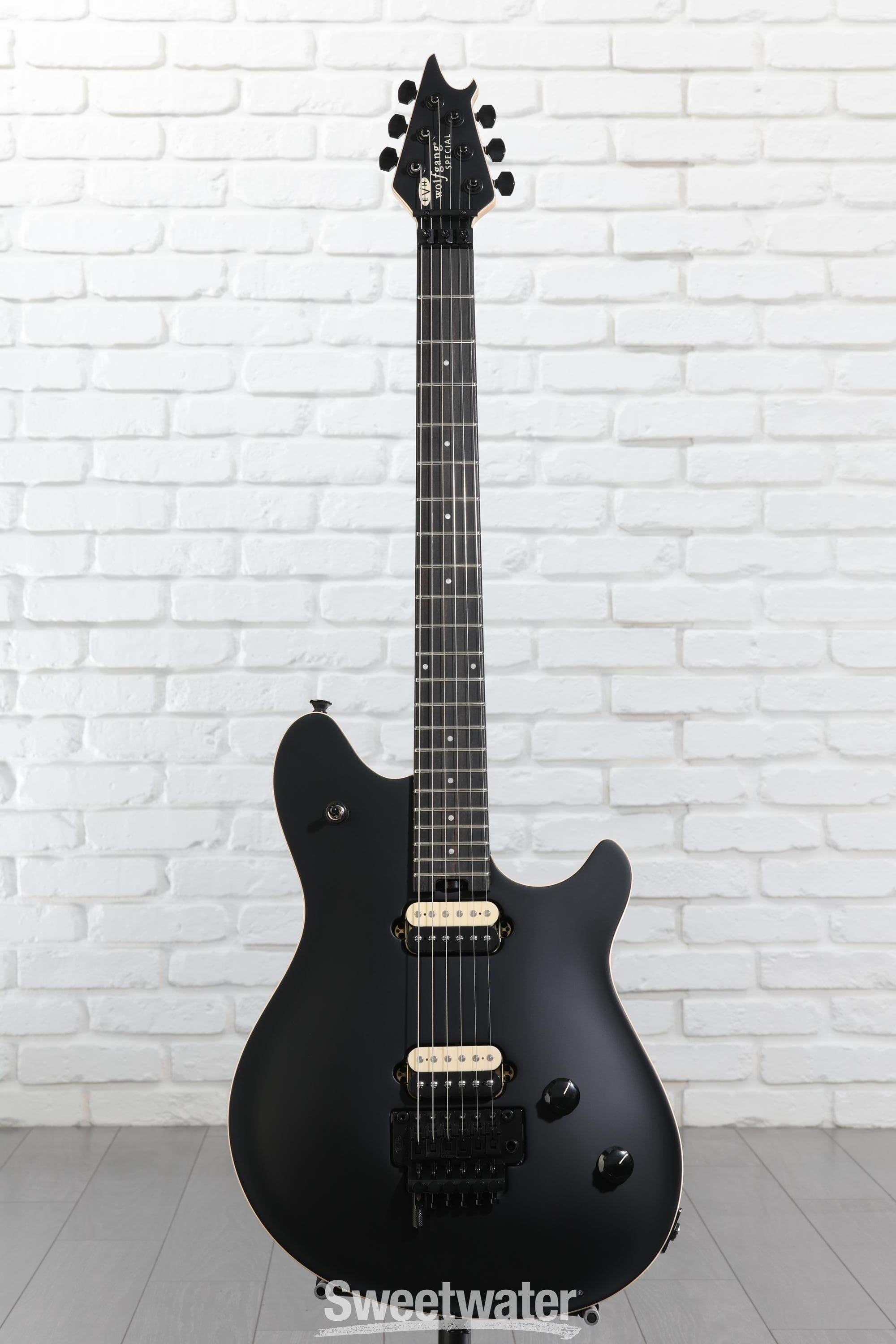 EVH Wolfgang Special Electric Guitar - Stealth Black | Sweetwater