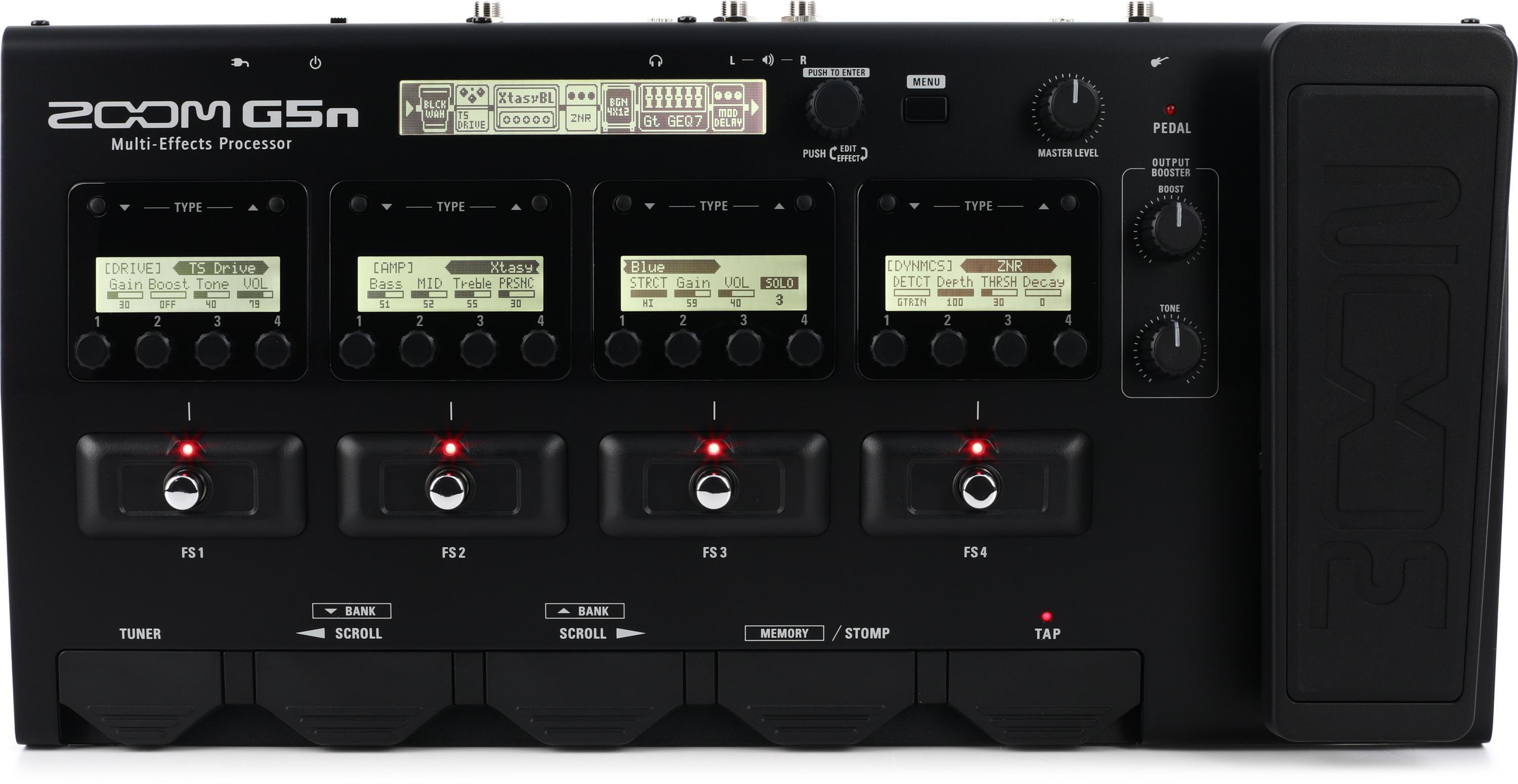 店舗安いZOOM G5n Multi-Effects Processor マルチエフェクター