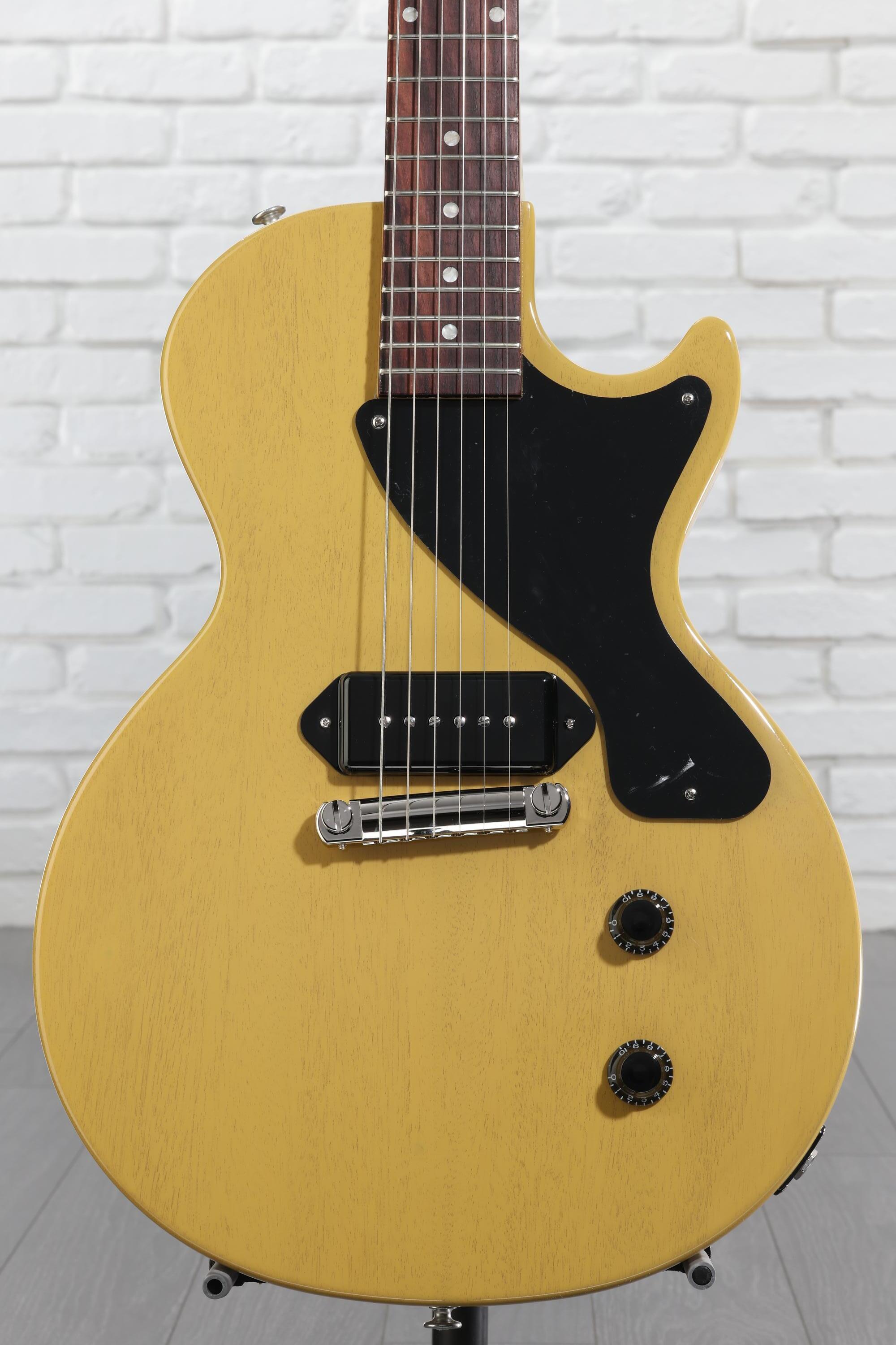10日まで値下げ希少　激レア！Les Paul Junior TVイエロー Gibson Les Paul Junior / Refinish TV Yellow 弾く！ - YouTube