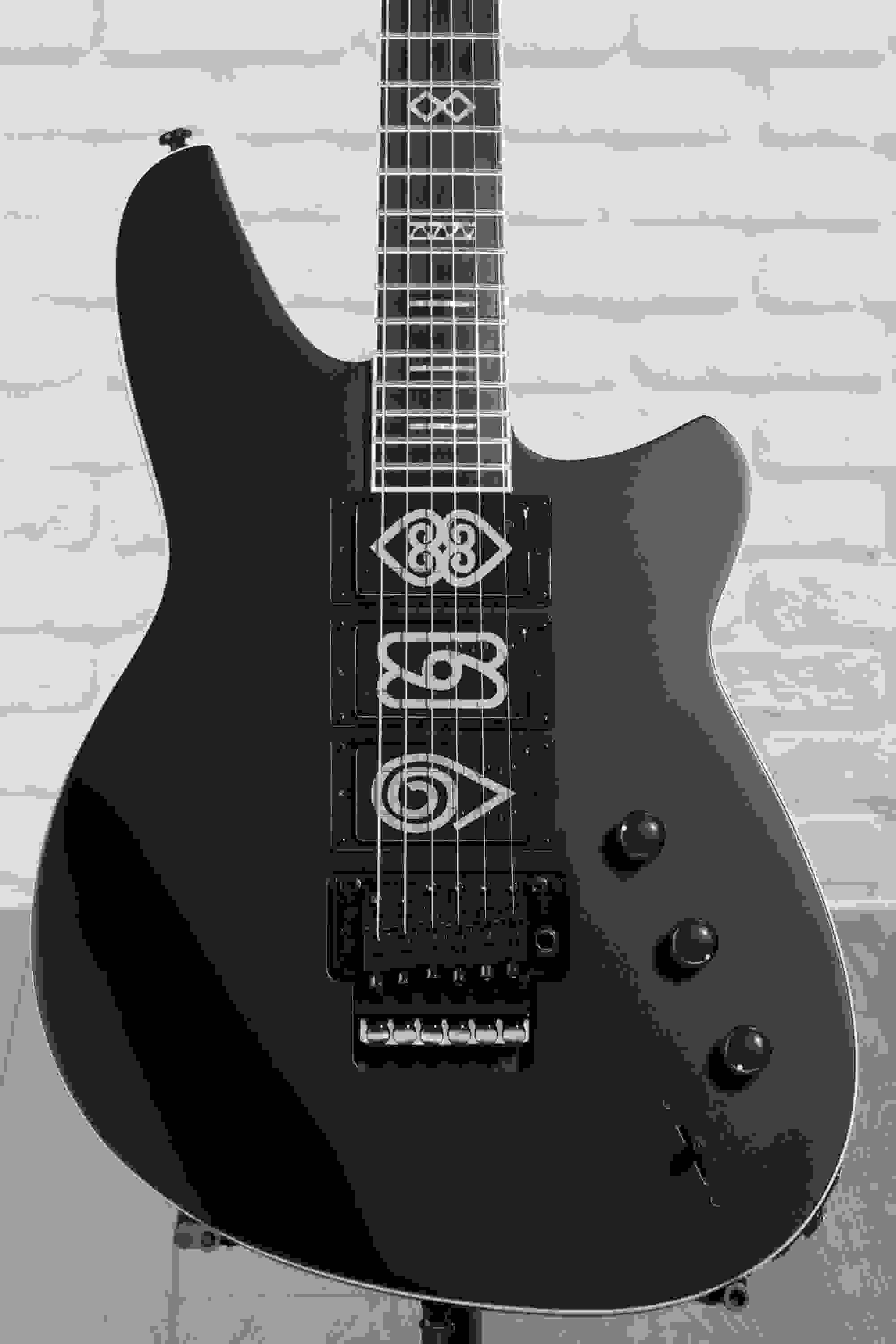 Reverend Vernon Reid The Darque Electric Guitar - Midnight Black