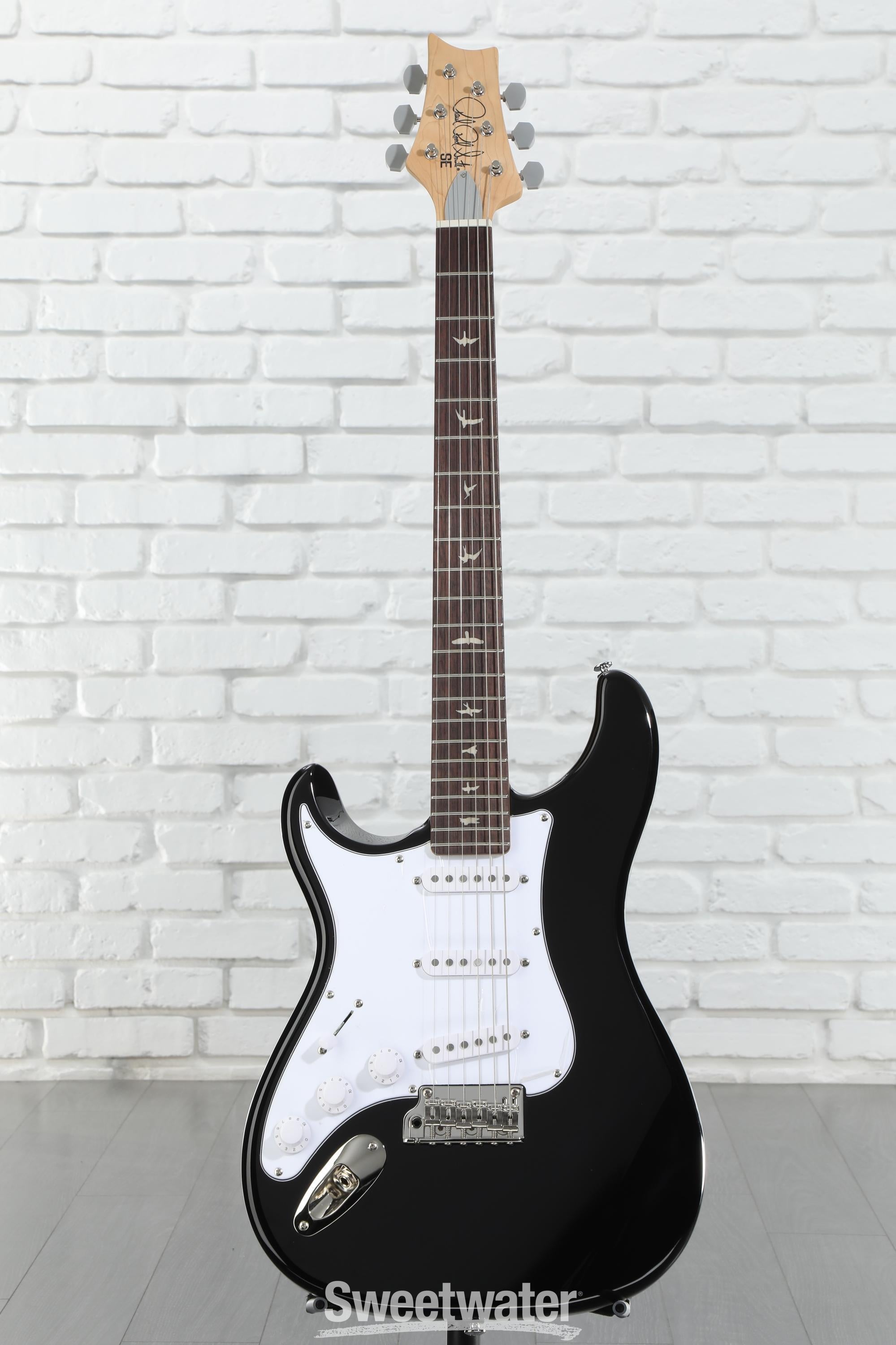 PRS SE Silver Sky Left-handed Electric Guitar - Piano Black