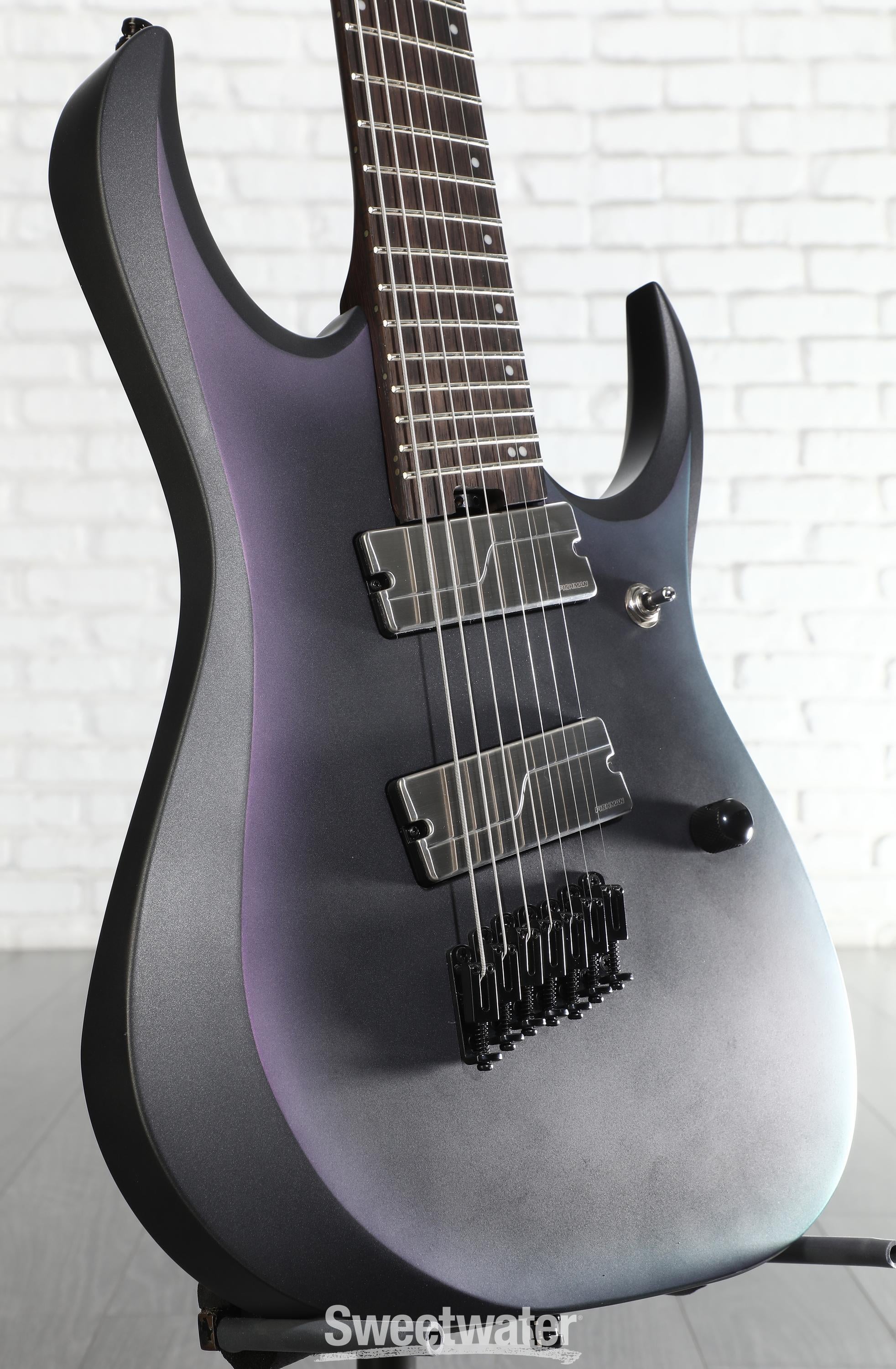 Photo of Ibanez Axion Label RGD71ALMS - Black Aurora Burst Matte