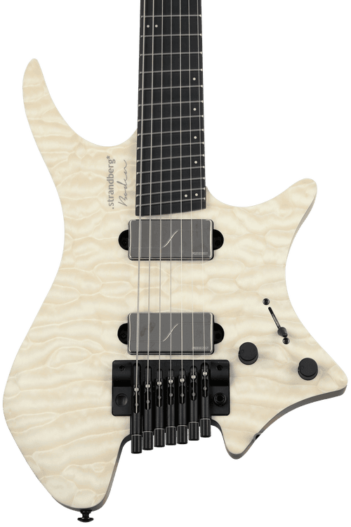 Strandberg Boden Prog NX 7 Electric Guitar - Natural Quilted Maple