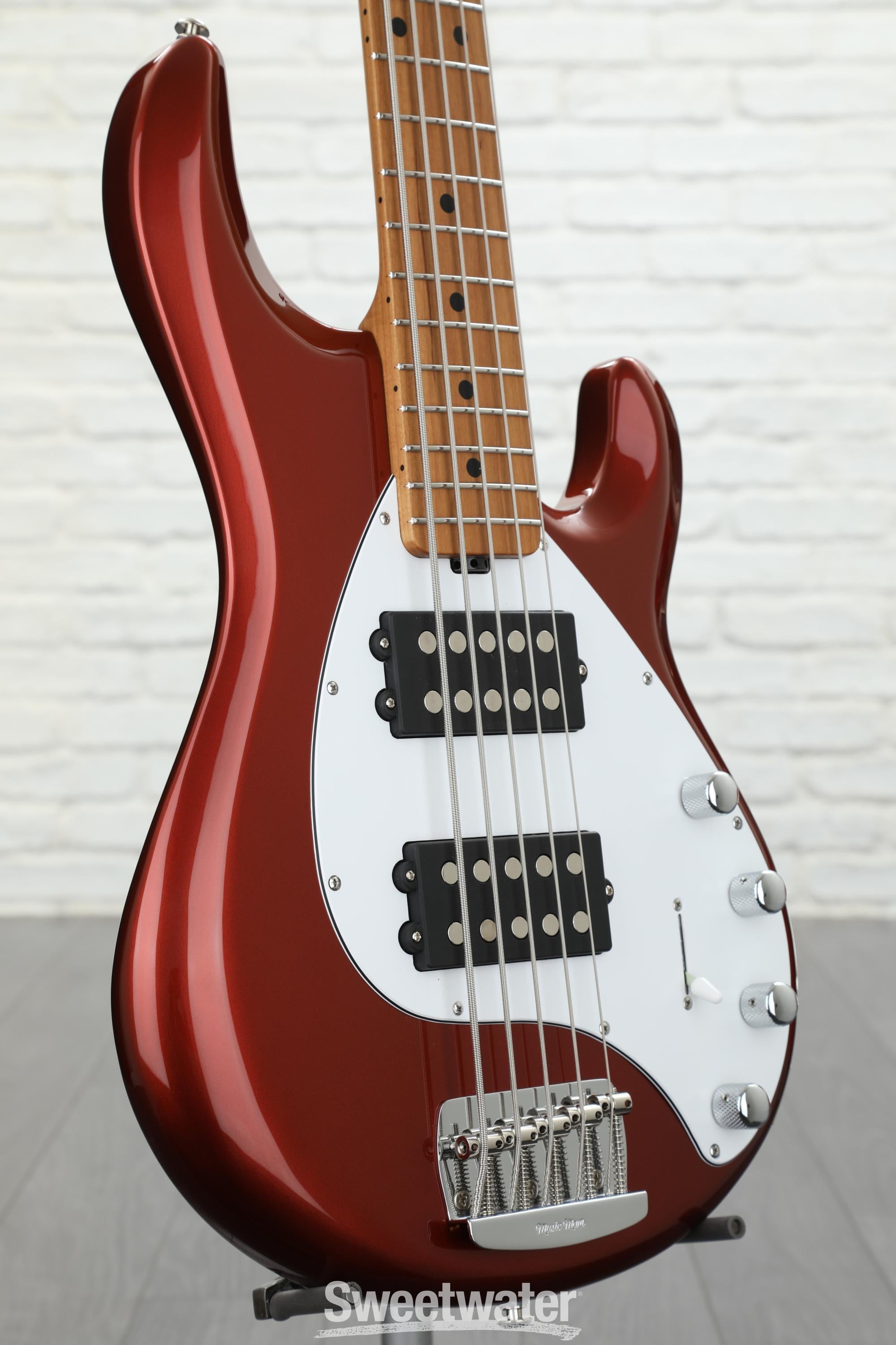 Ernie Ball Music Man StingRay 5 Special HH Bass Guitar - Dropped