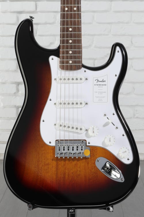 Fender Standard Stratocaster Electric Guitar - 3-color Sunburst