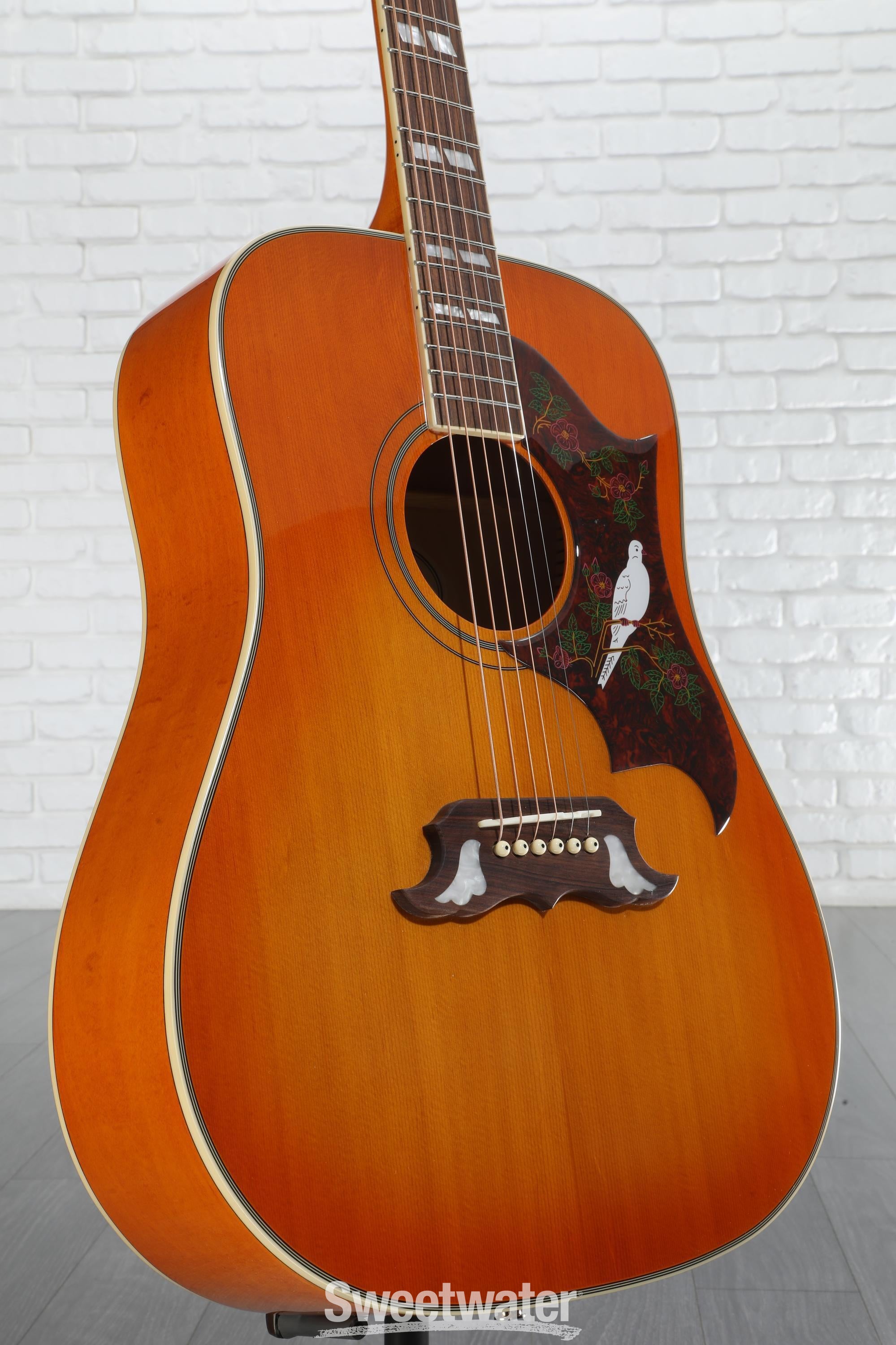 Epiphone Dove Studio Acoustic-electric Guitar - Violin Burst