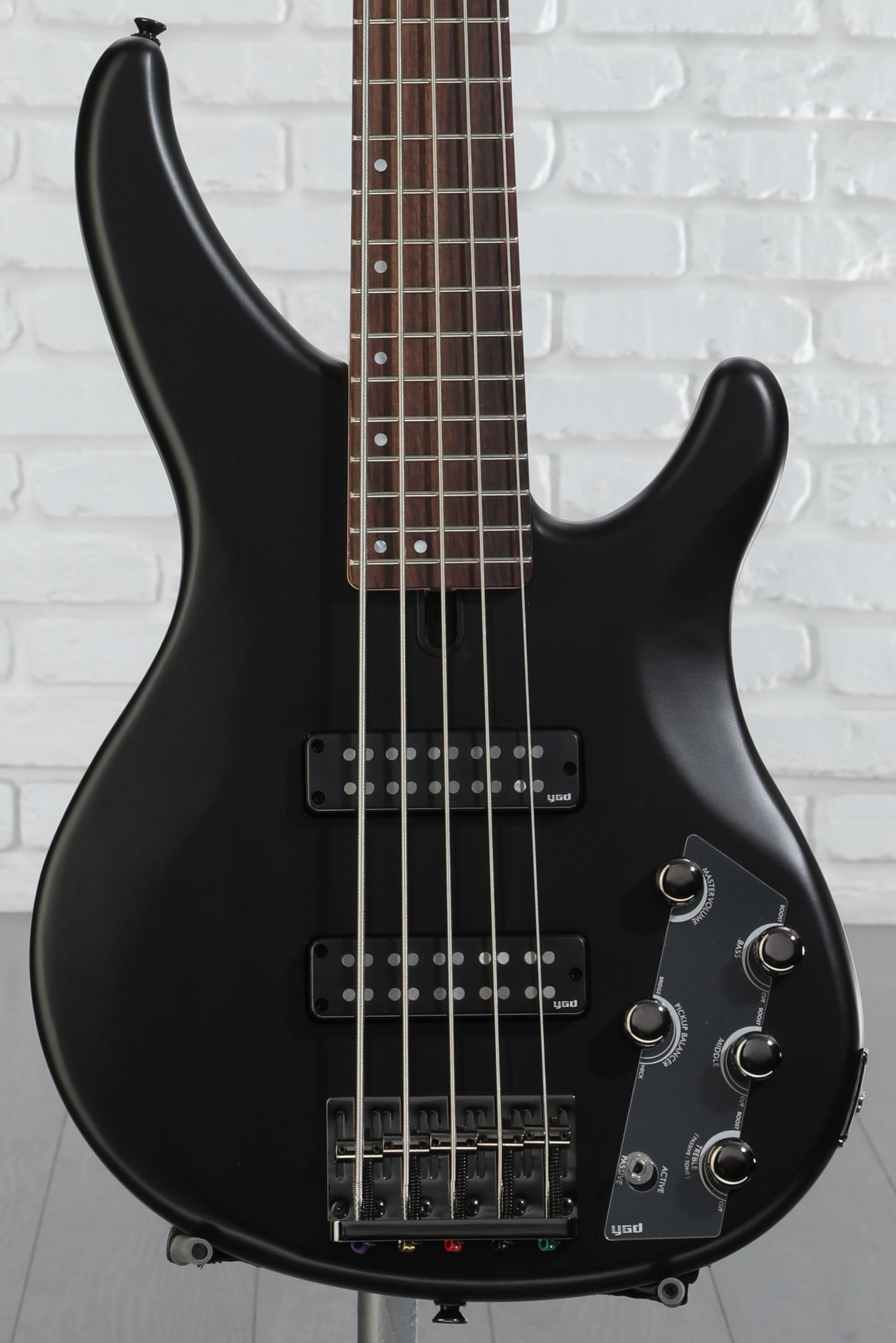 Yamaha TRBX505 5-string Bass Guitar - Translucent Black
