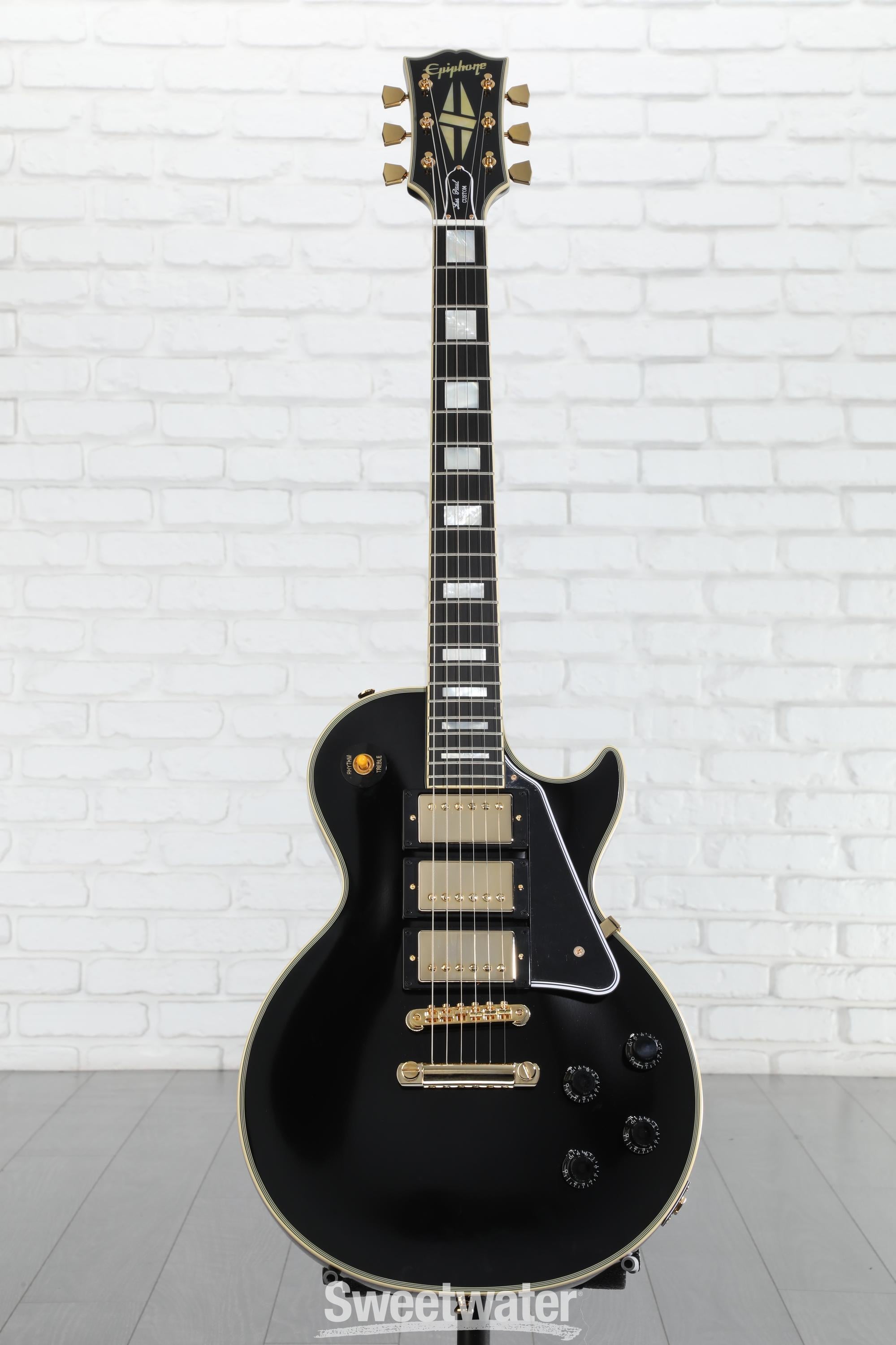 Epiphone 1957 Les Paul Custom Reissue Electric Guitar - Ebony