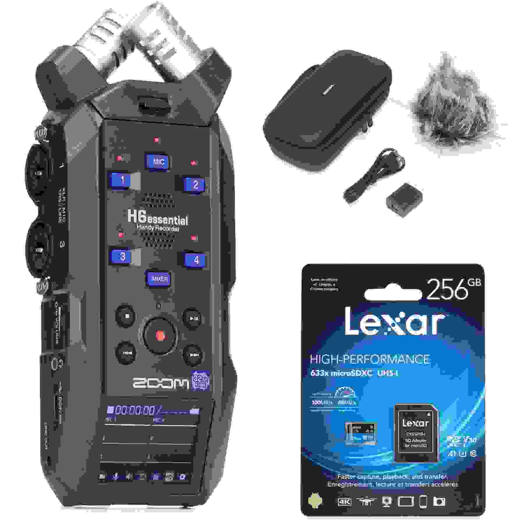 Zoom H6essential Handheld Recorder Essentials Bundle | Sweetwater