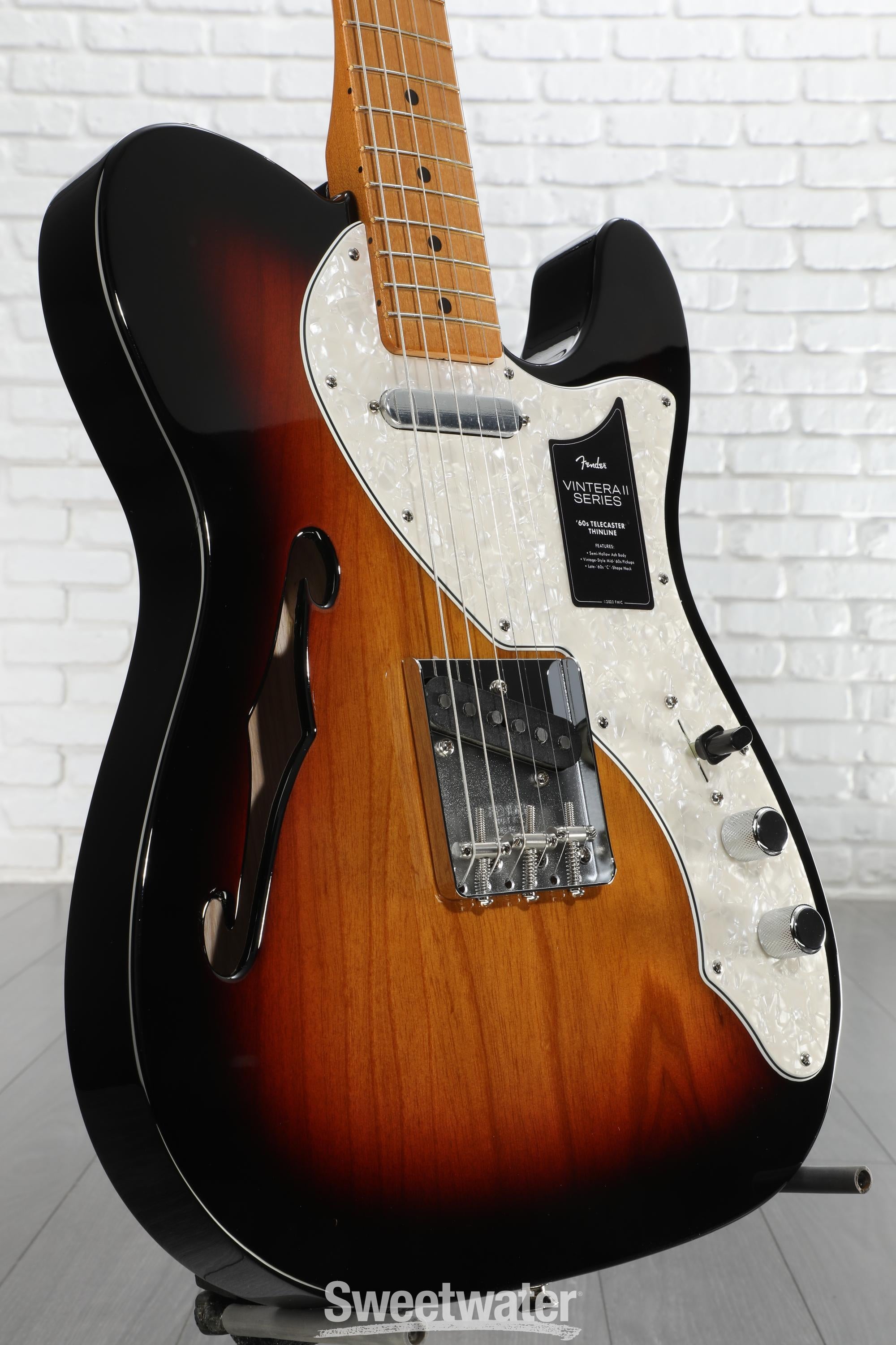 Fender Vintera II '60s Telecaster Thinline Electric Guitar - 3