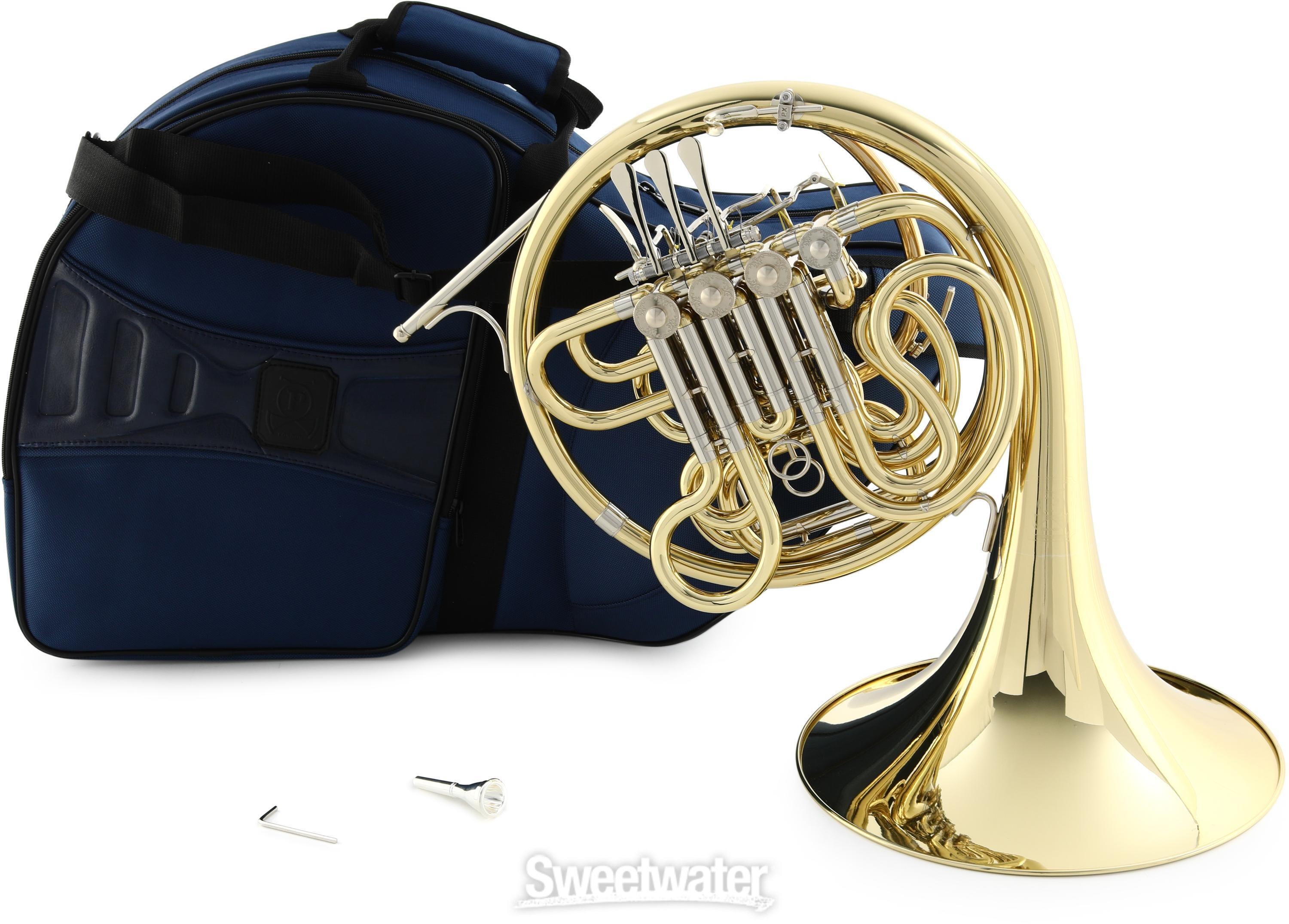 Paxman Musical Instruments Academy F/Bb Full Double Horn - Clear Lacquer |  Sweetwater