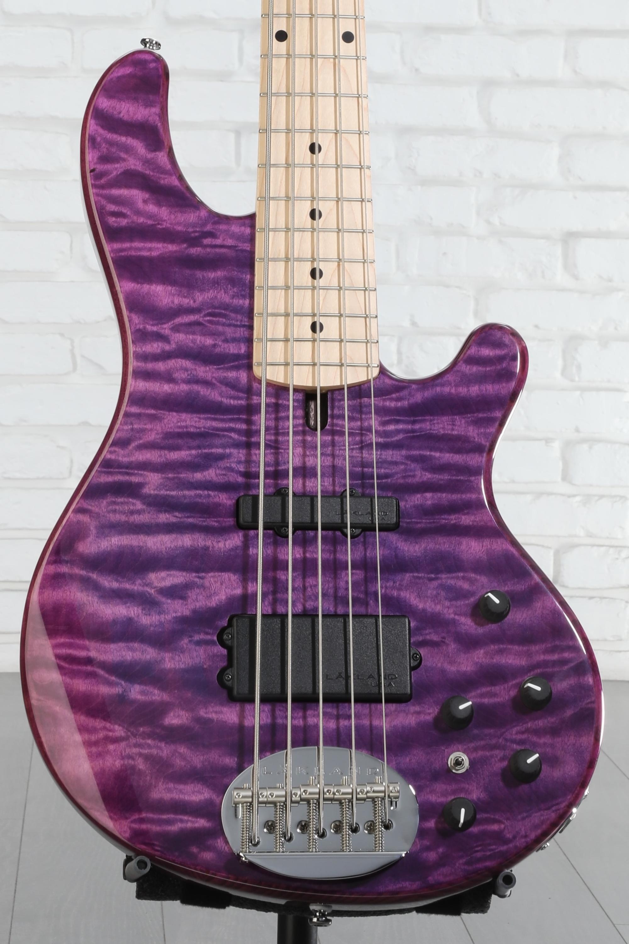 Lakland Skyline 55-02 5弦 Lakland Skyline 55-02 Deluxe 5-string Bass Guitar - Natural