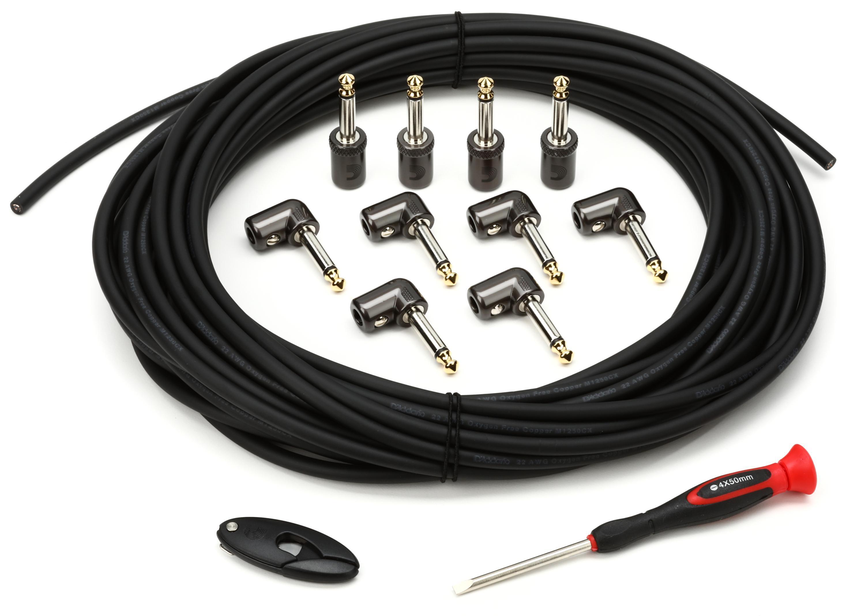 D'Addario Solderless Instrument Cable Kit | Sweetwater