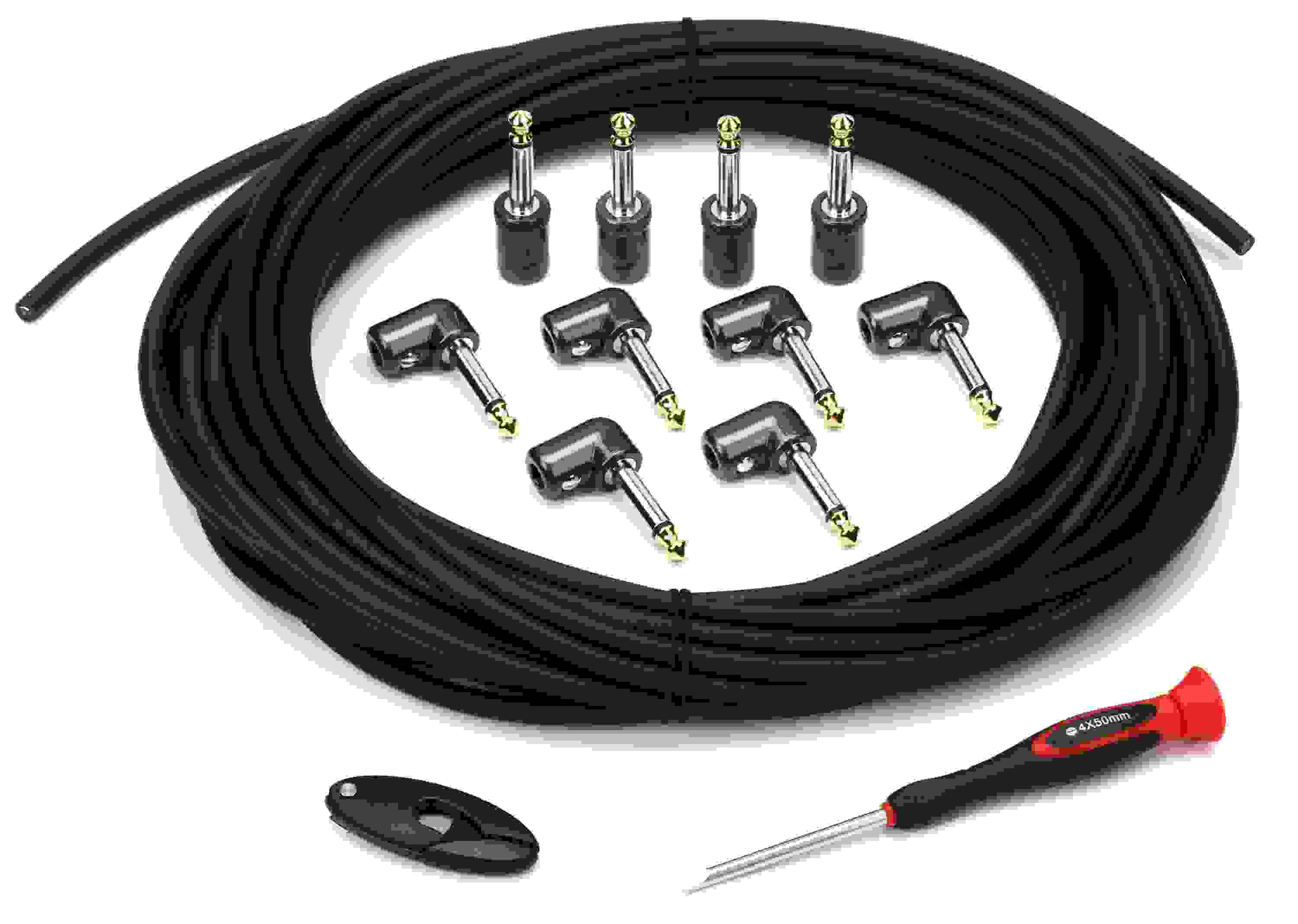 D'Addario Solderless Instrument Cable Kit