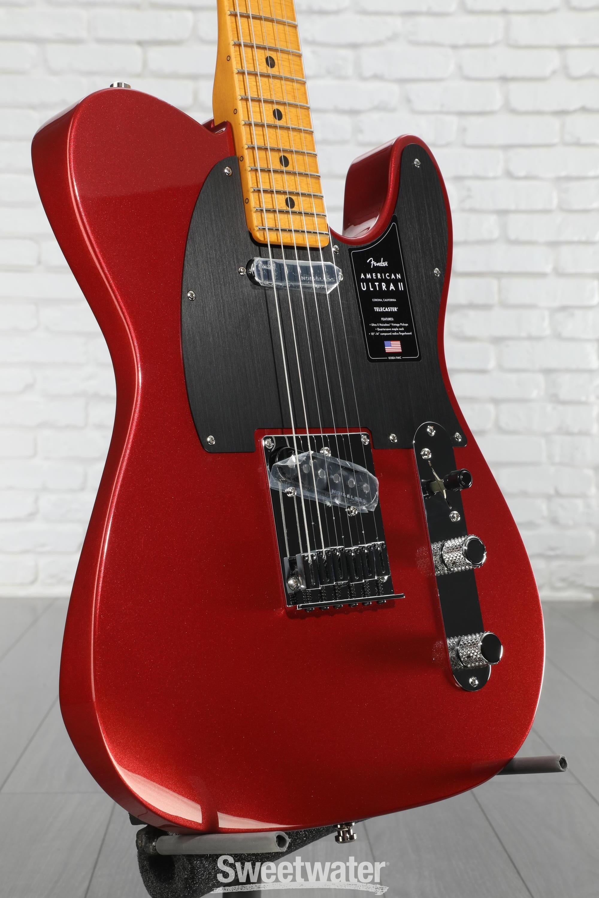 Fender American Ultra II Telecaster Electric Guitar - Sinister Red