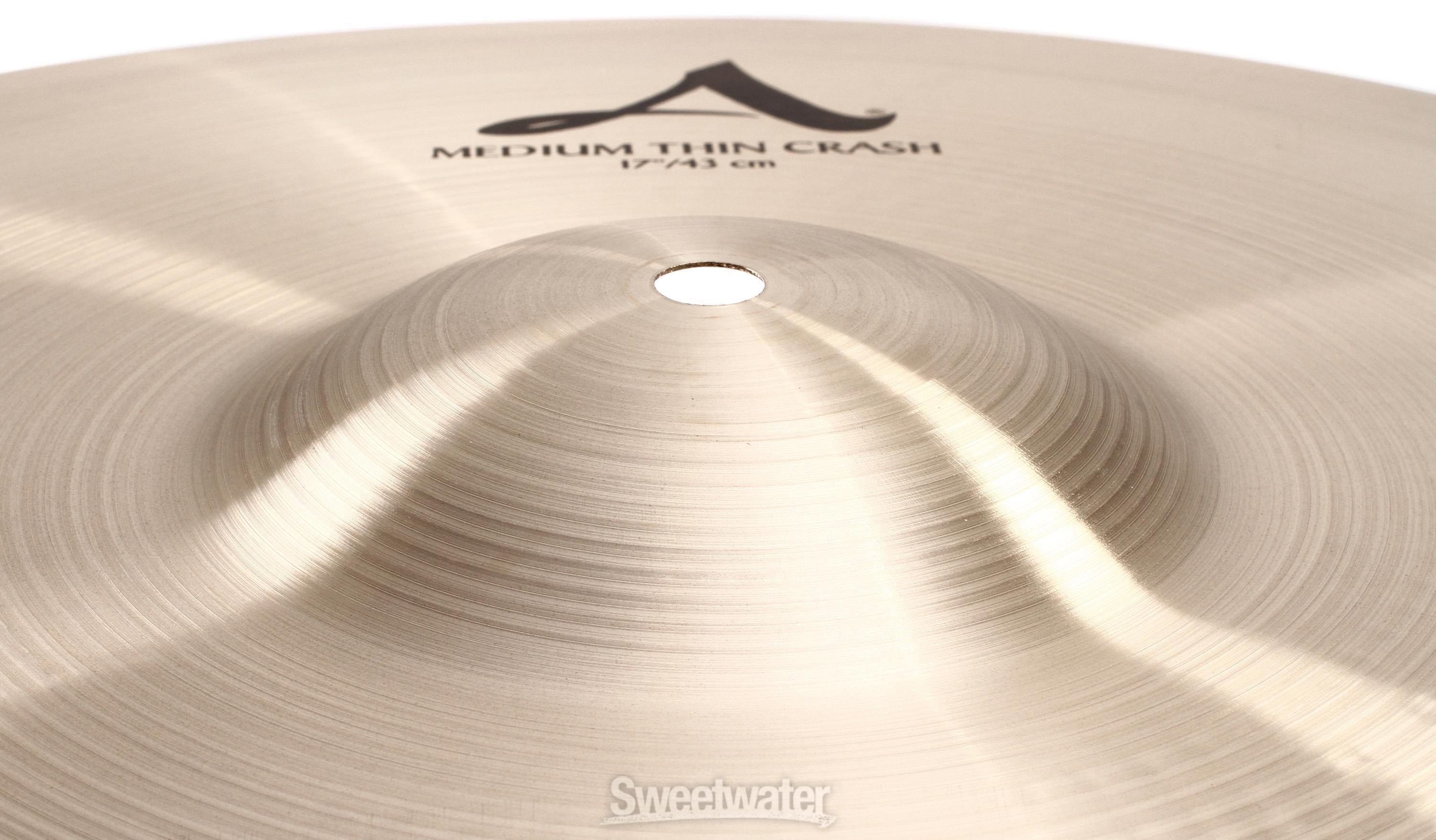 Zildjian 17 inch A Zildjian Medium-thin Crash Cymbal