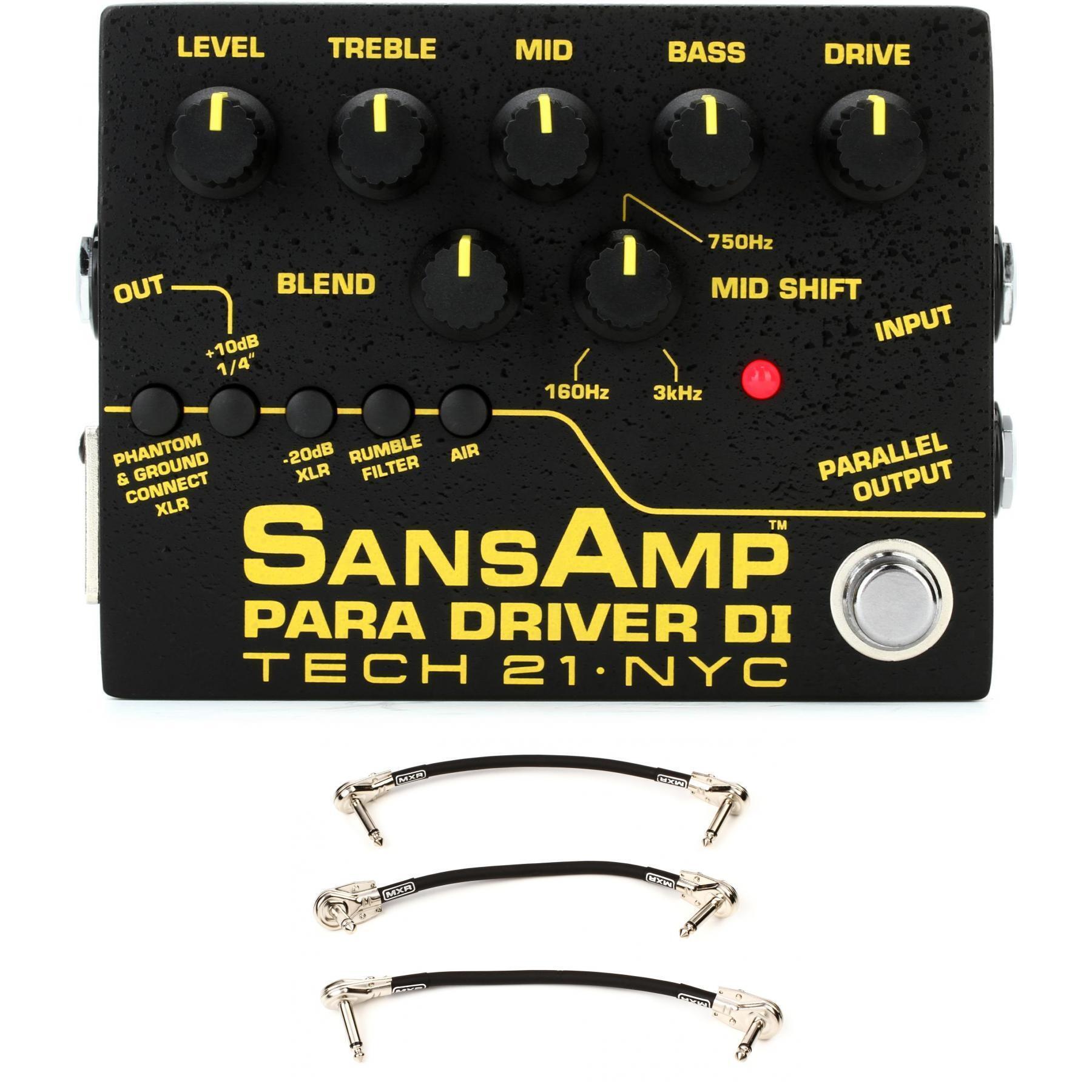 Tech 21 SansAmp Para Driver V2 DI Pedal | Sweetwater