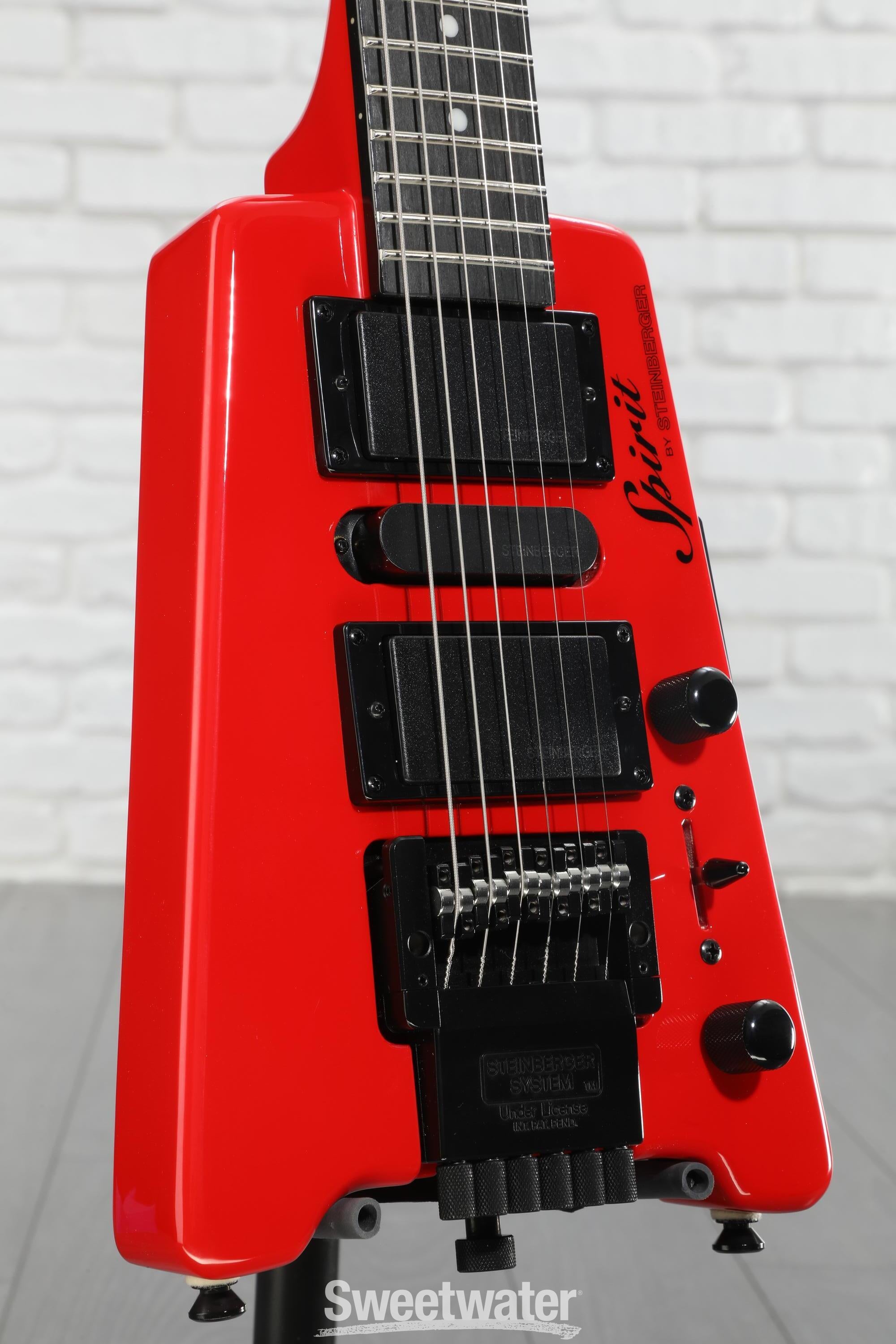 Steinberger Spirit GT-PRO Deluxe Electric Guitar - Hot Rod Red