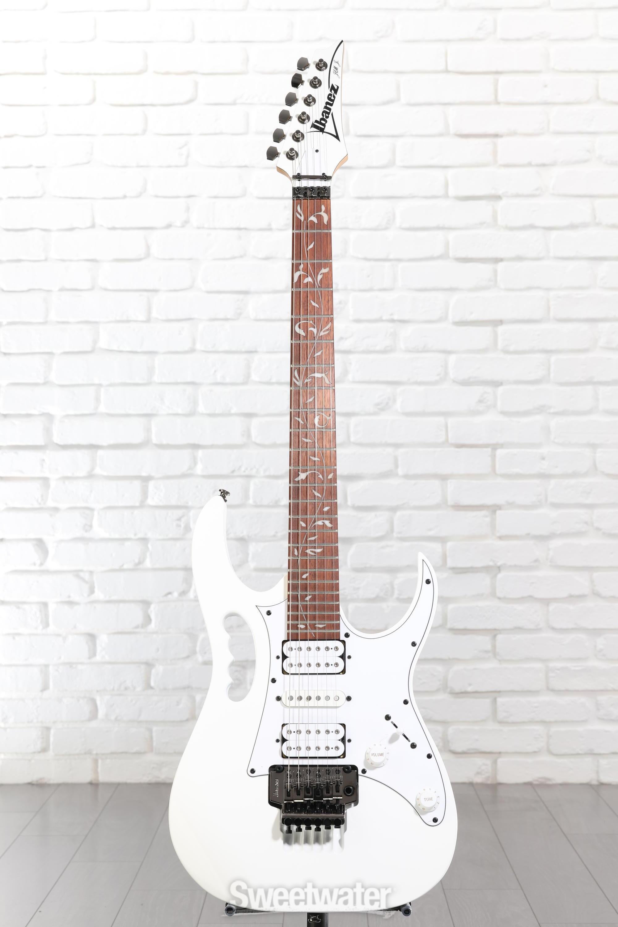 Ibanez Steve Vai Signature JEMJR - White | Sweetwater