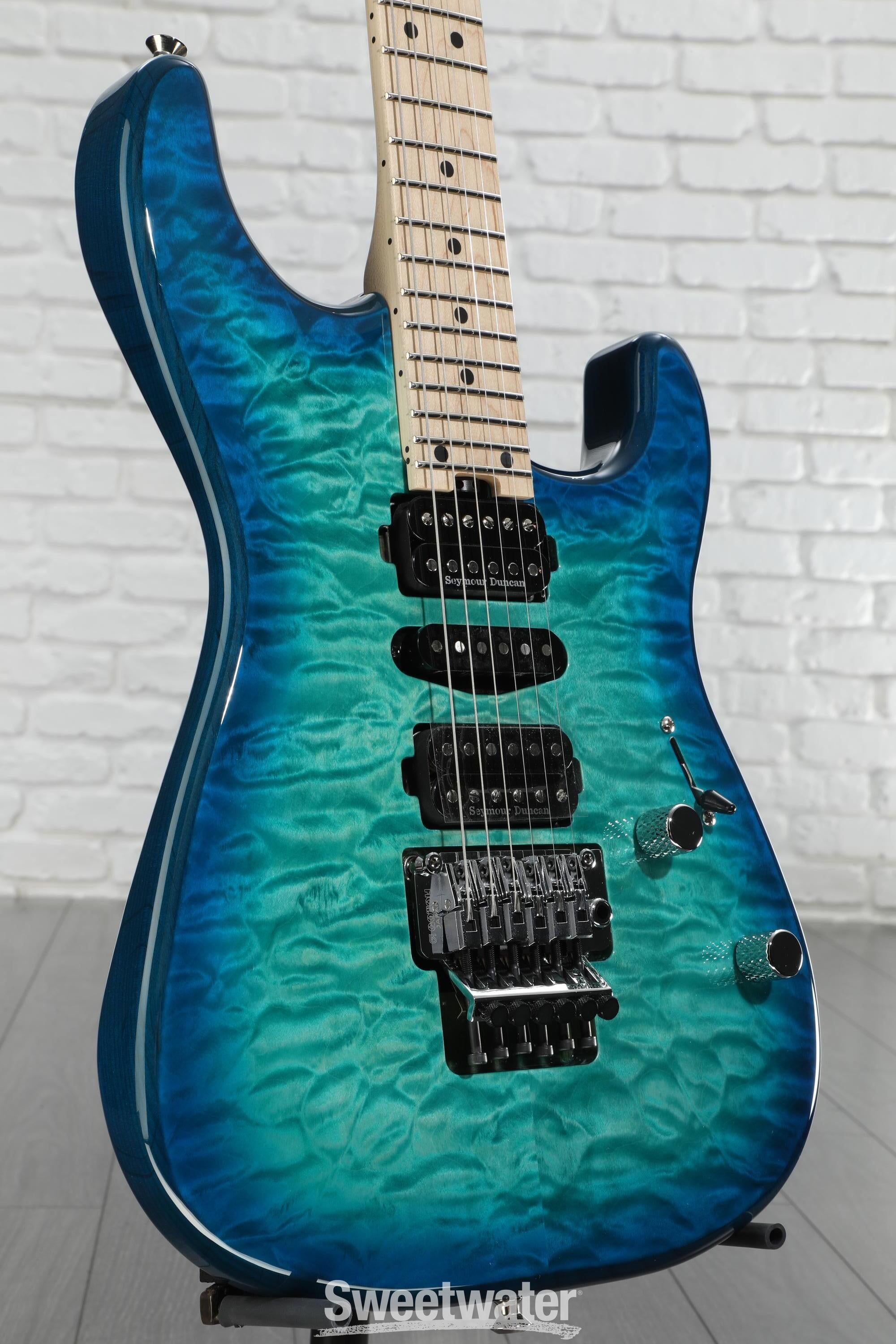 Charvel MJ San Dimas Style 1 HSH FR M QM Electric Guitar