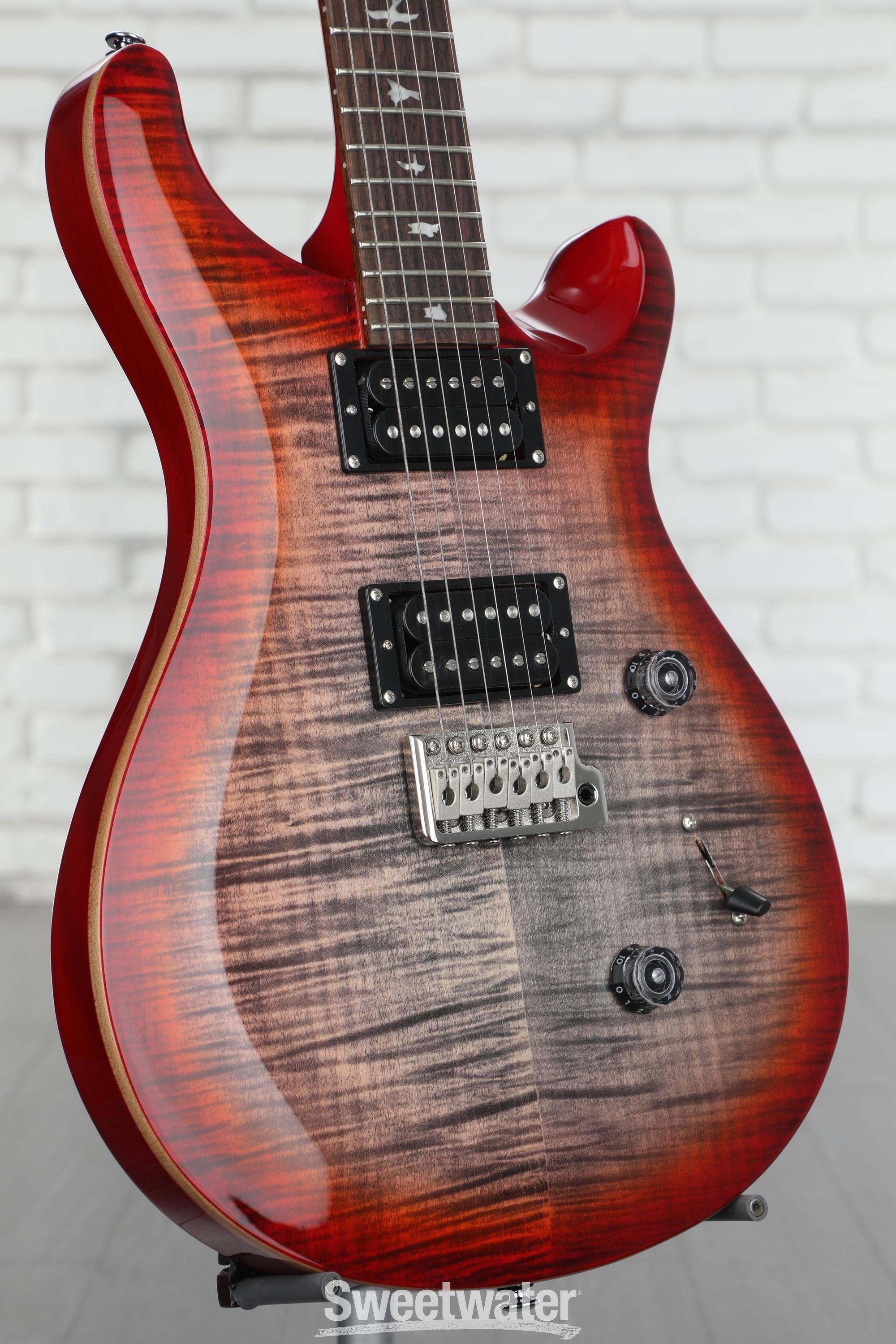 限定値下げPRS SE Custom24CharcoalCherry Burst Amazon.com: PRS SE Custom 24-08, Charcoal Cherry Burst